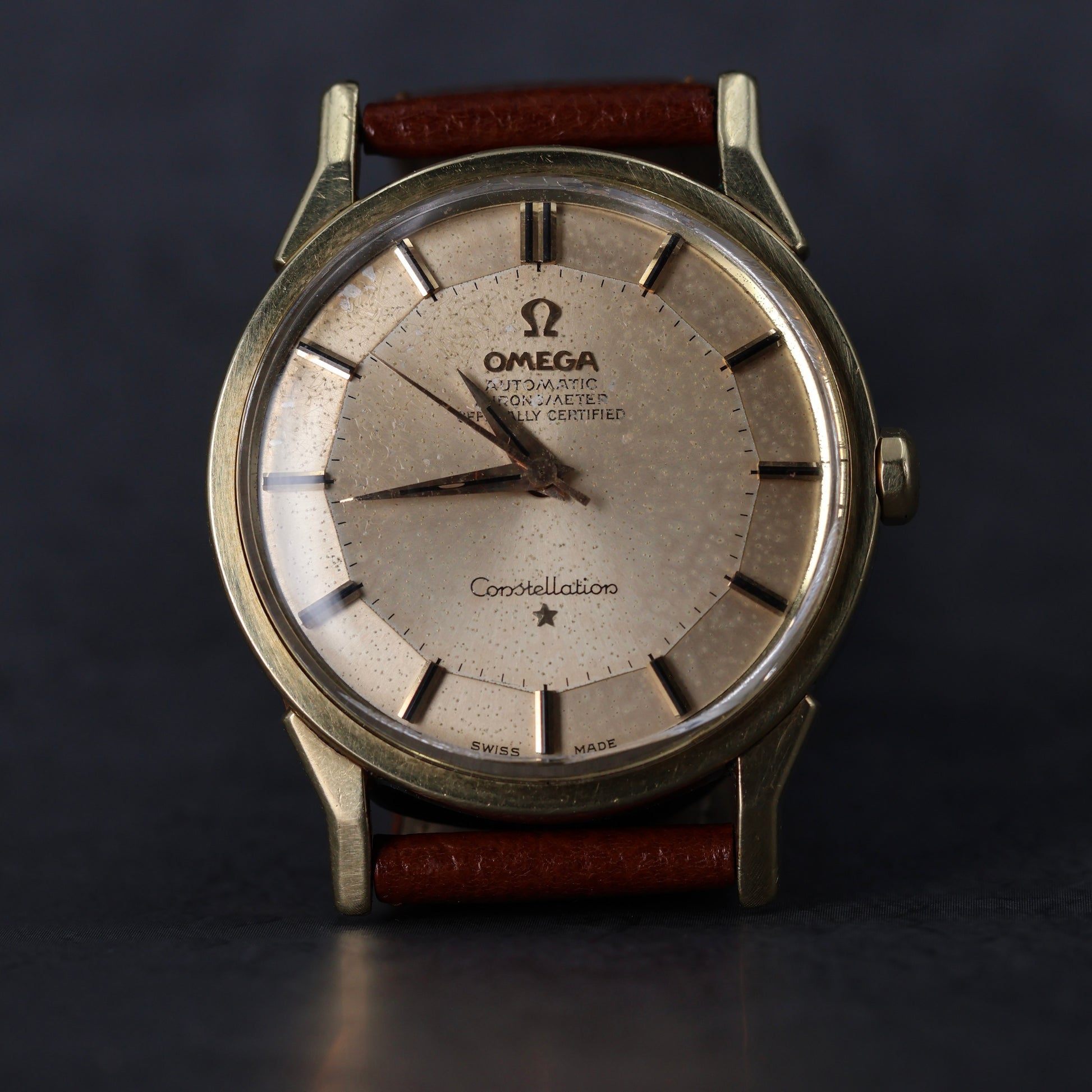 Omega Constellation Pie Pan