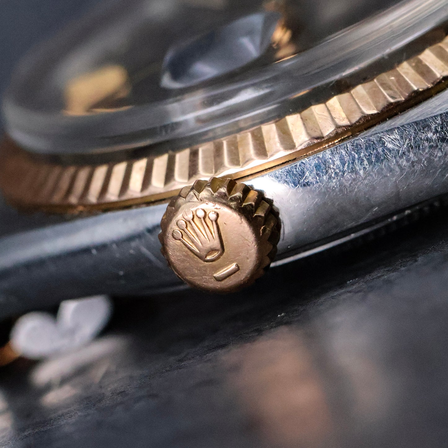 Rolex Datejust Grey Linen Dial