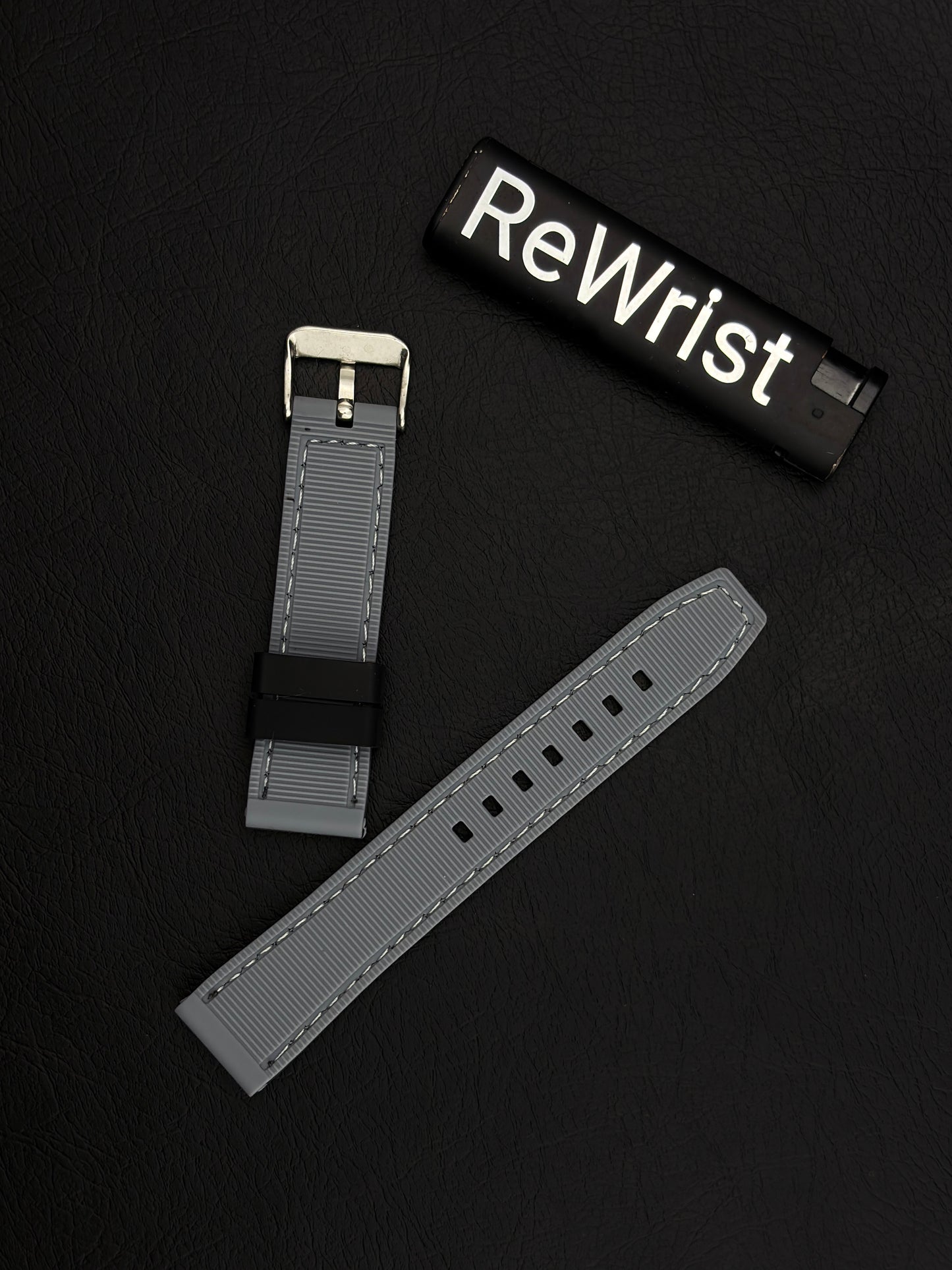 Tropical Silicone Multicolor Strap - Grey