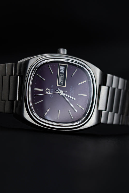 Omega Seamaster TV - Purple Dial