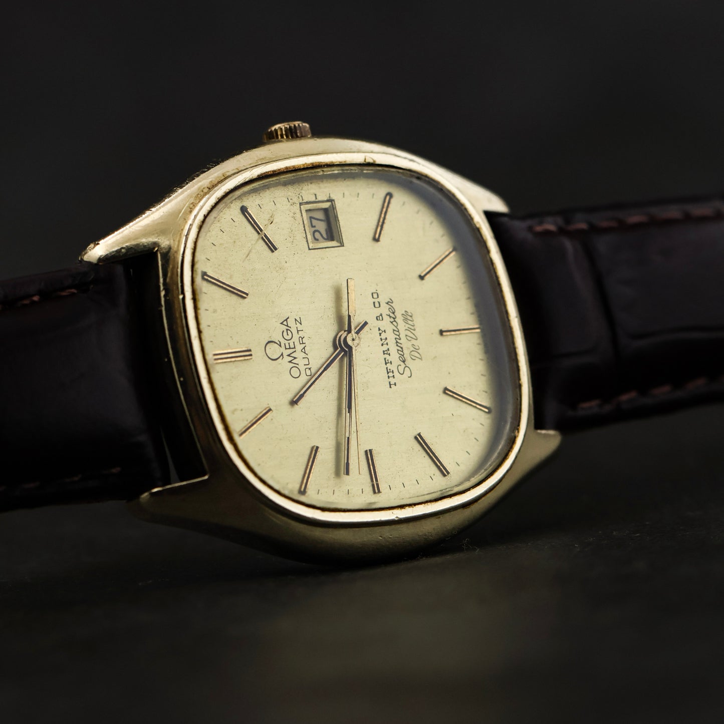 Omega Seamaster De Ville Quartz Tiffany Co