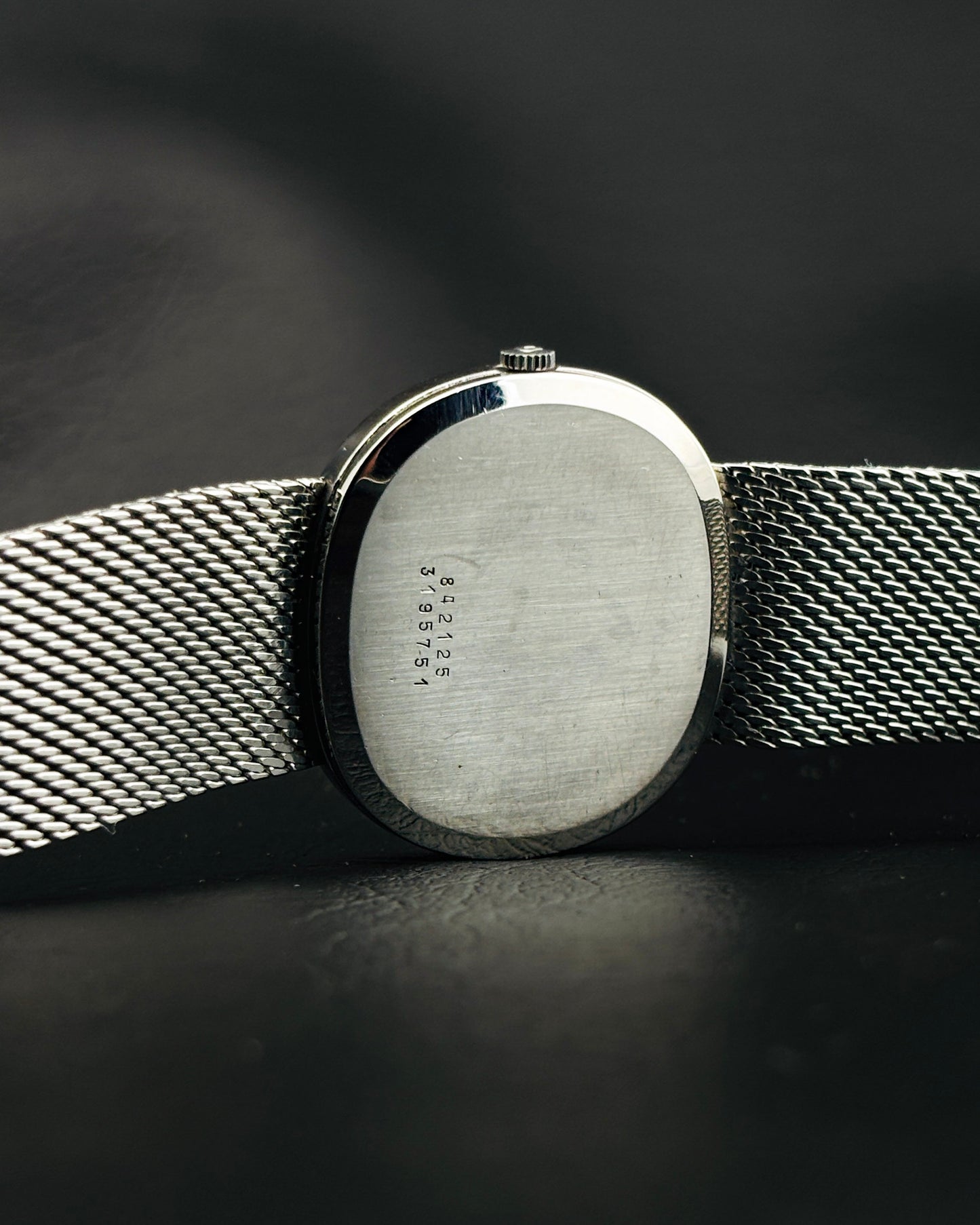 Universal Genève Sigma Matte Silver Ellipse