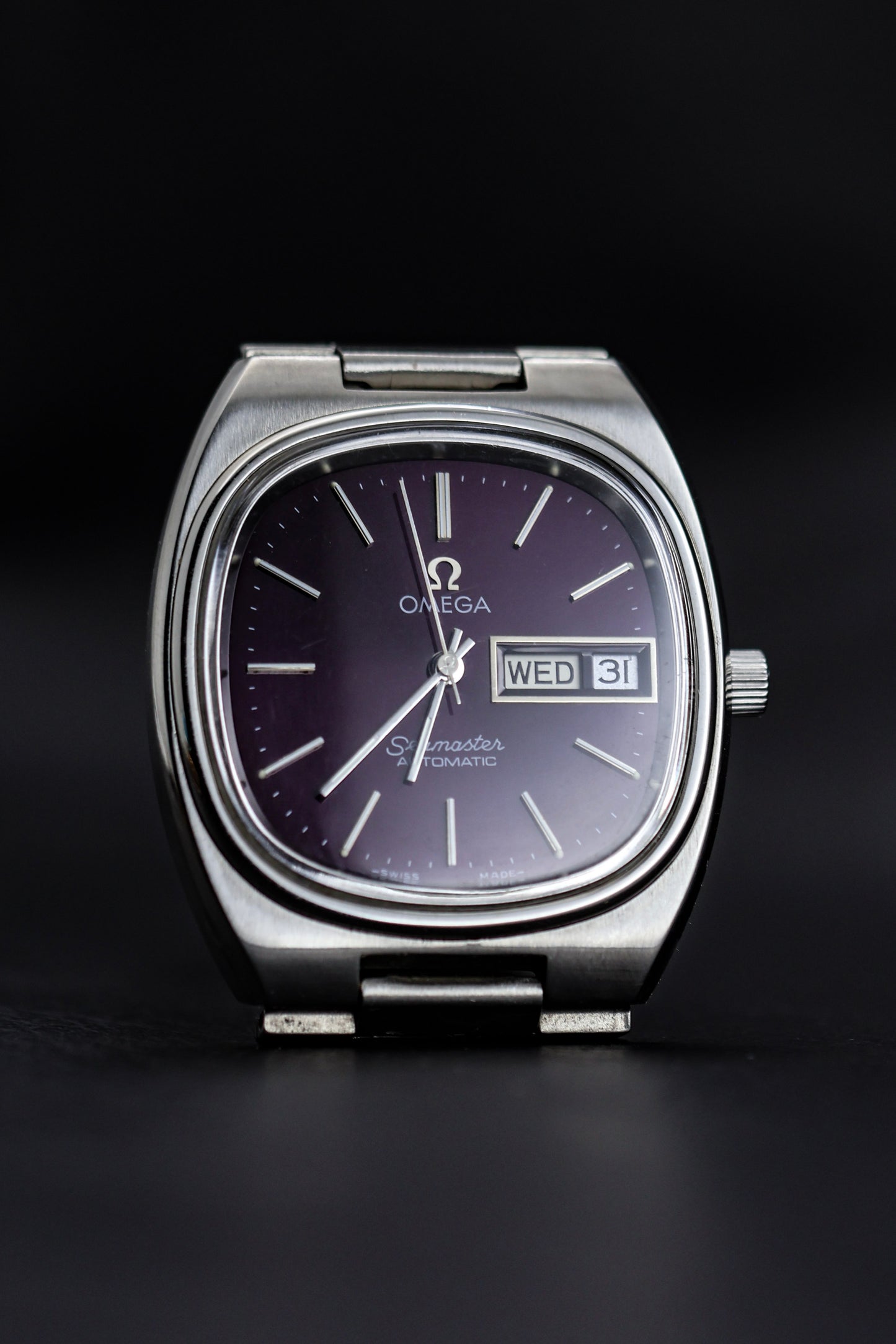 Omega Seamaster TV - Purple Dial