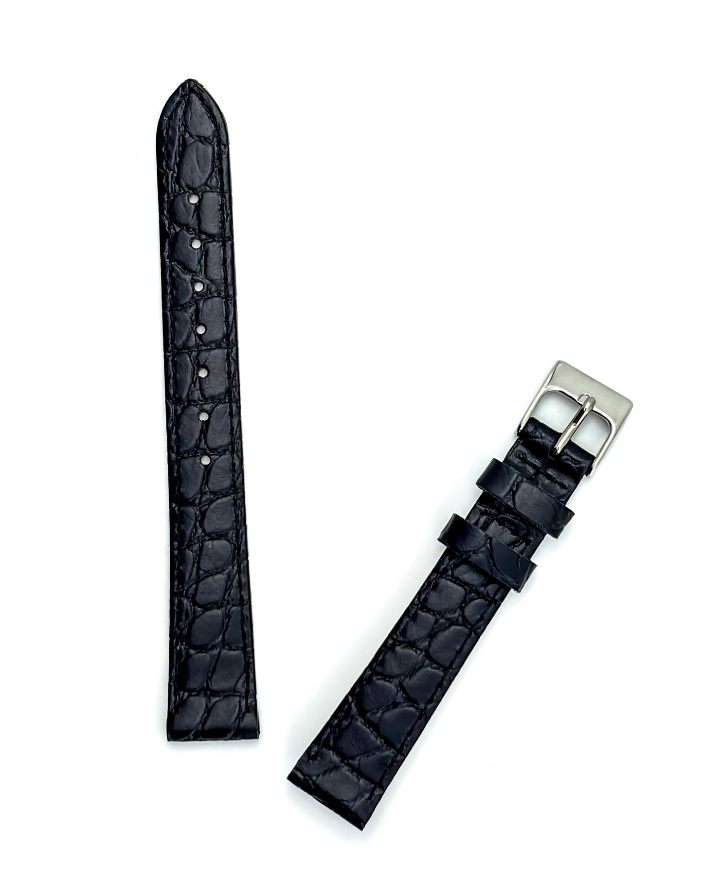 Italian Leather Strap - Black