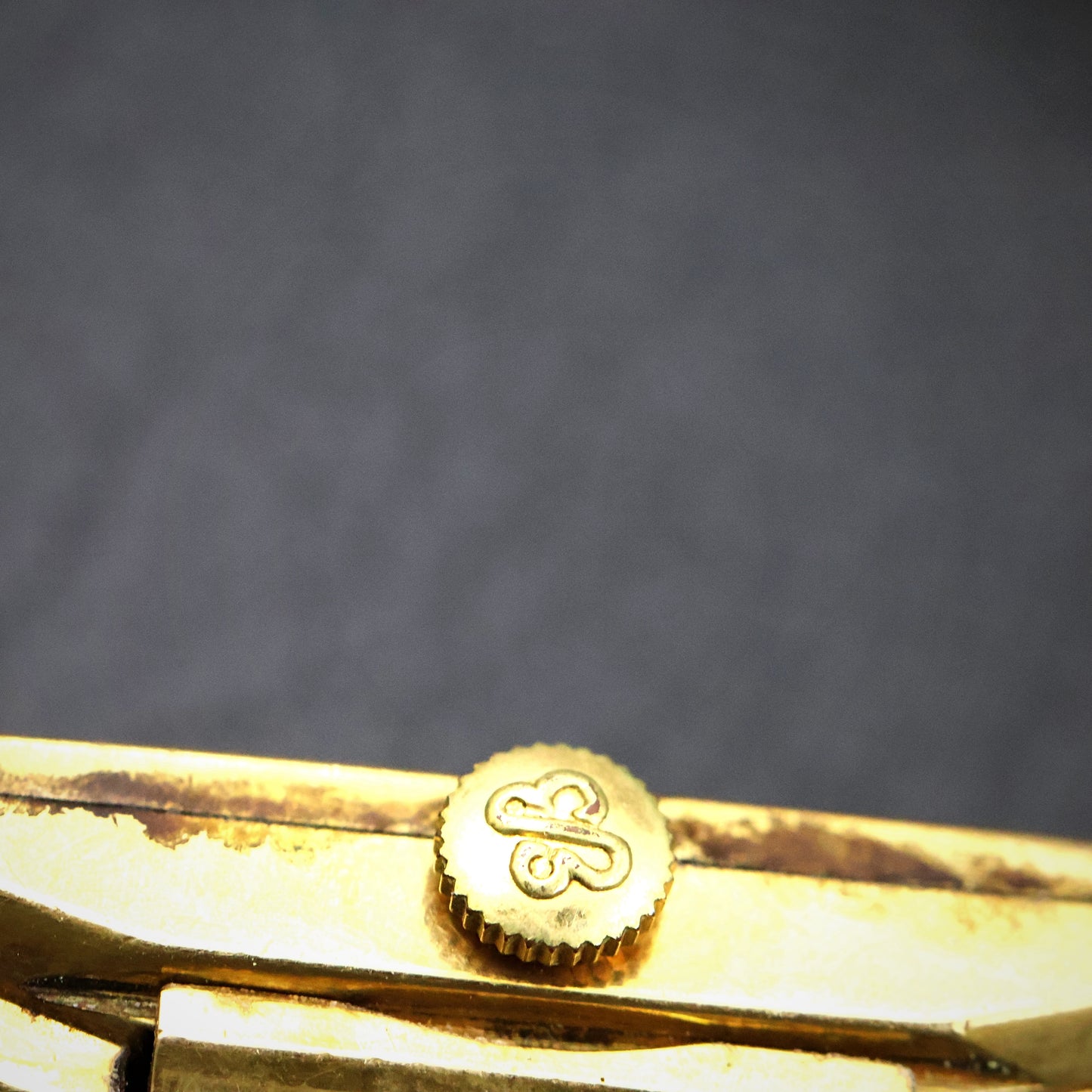 Ernest Borel White Enamel Fleur-de-Lis Bangle