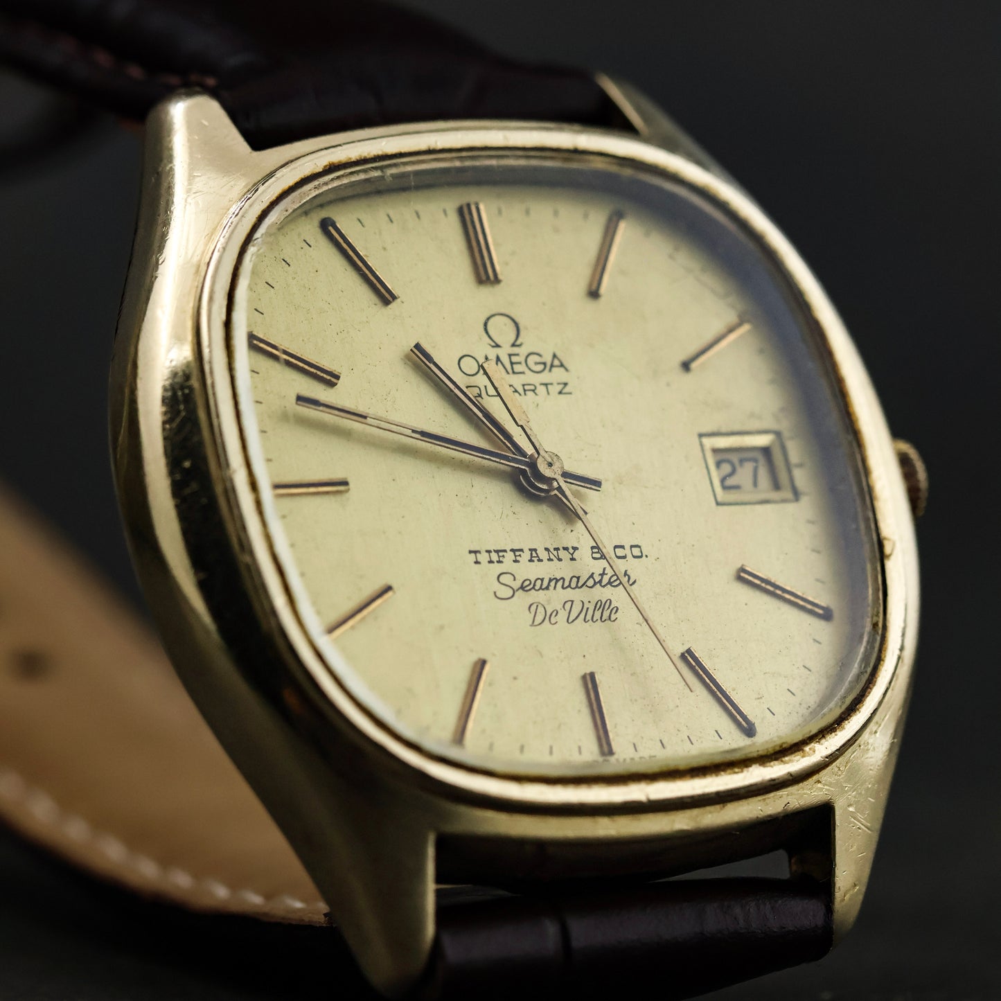 Omega Seamaster De Ville Quartz Tiffany Co