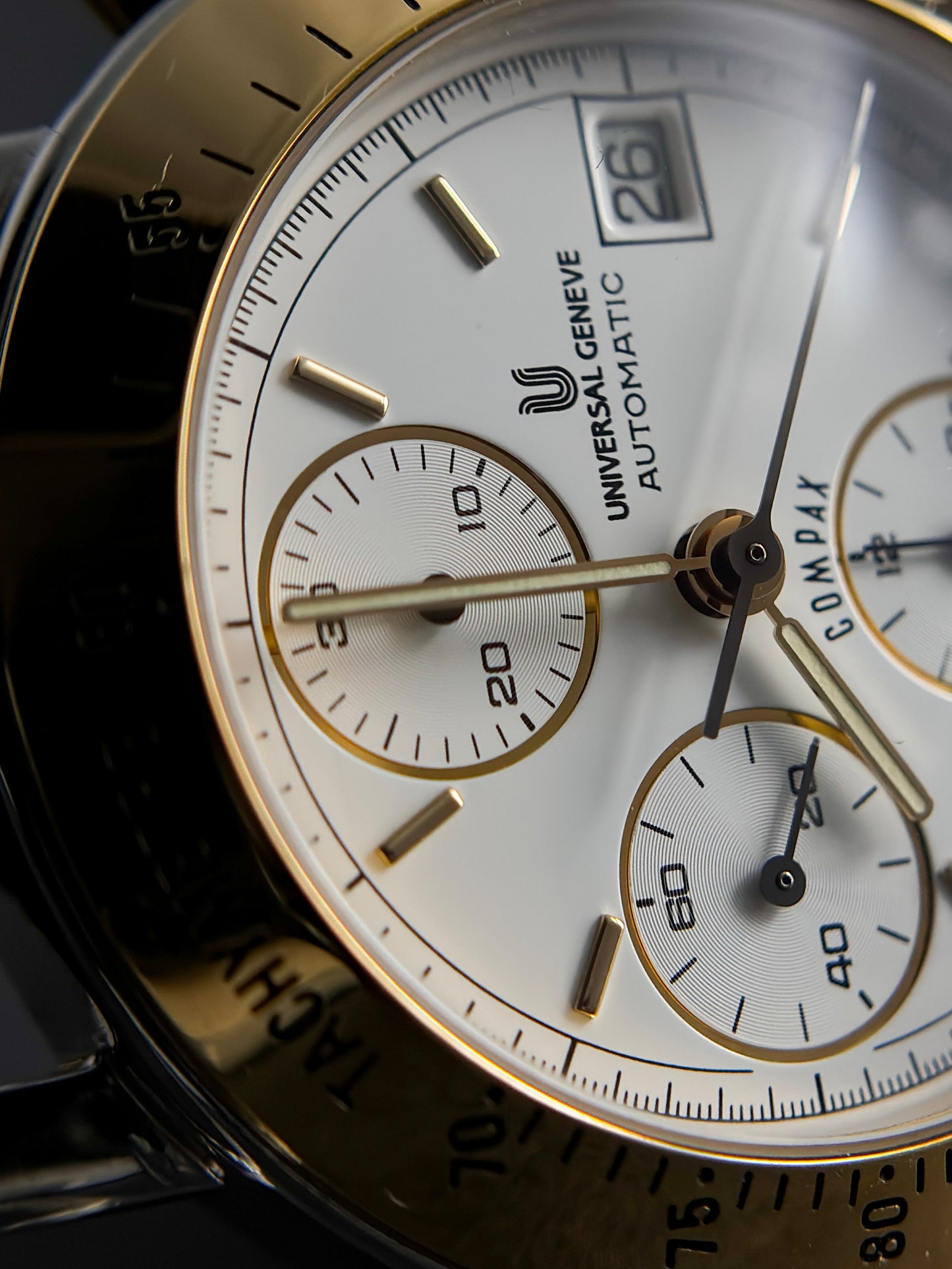 Universal Geneve Compax Chronograph NOS