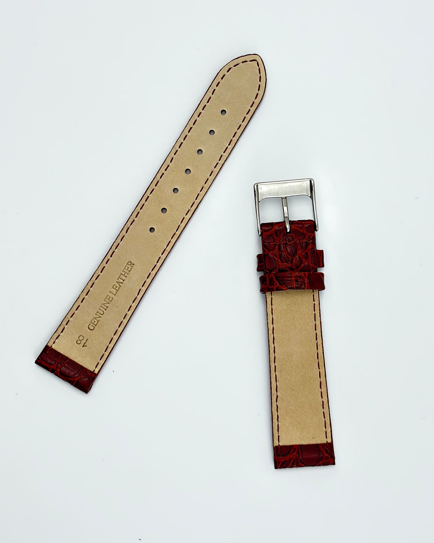 Italian Leather Strap - Brown