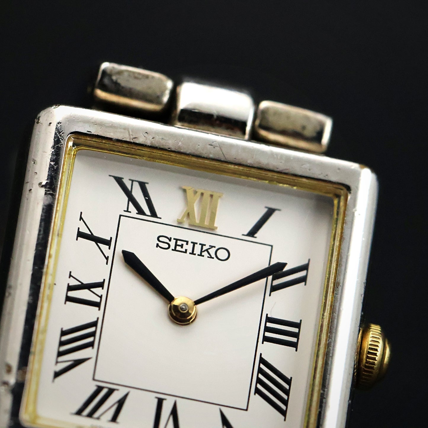 Seiko Two-Tone Square Roman Numeral