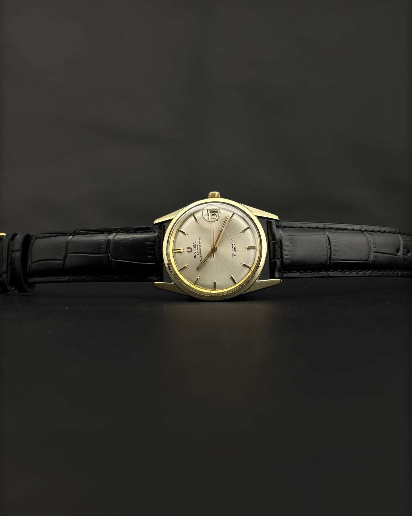 Universal Genève Polerouter Date 404601-3 | Gold-Capped Case