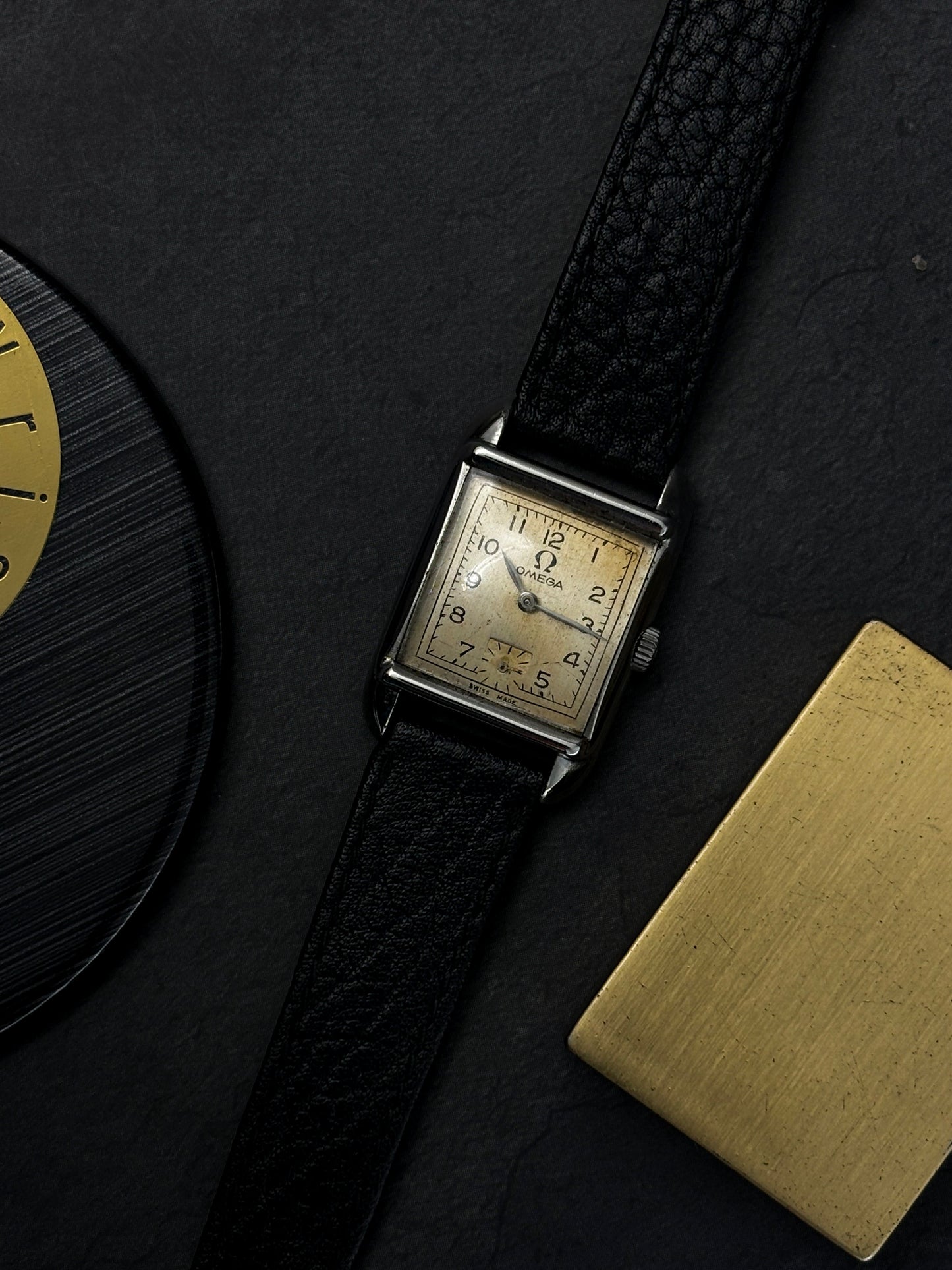 Omega Tank Watch | Vintage 1930s | Subsecond