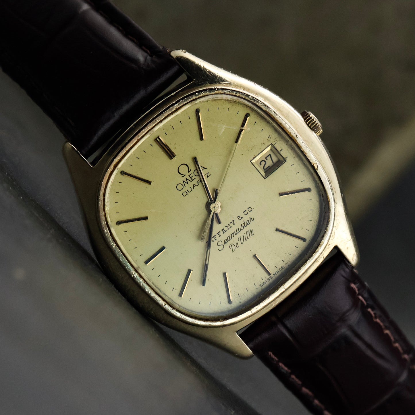 Omega Seamaster De Ville Quartz Tiffany Co