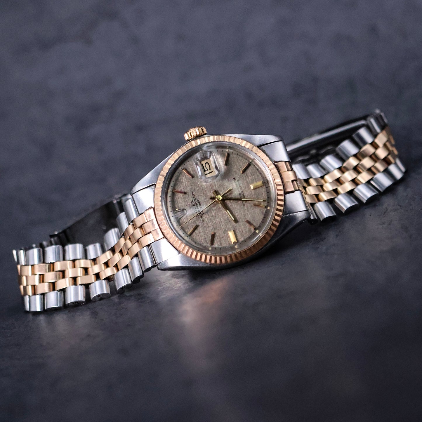 Rolex Datejust Grey Linen Dial