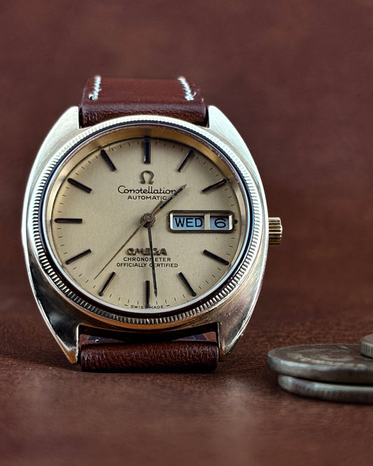 Omega Constellation | C-Shape | CD 166.0247 | Gold-Cap