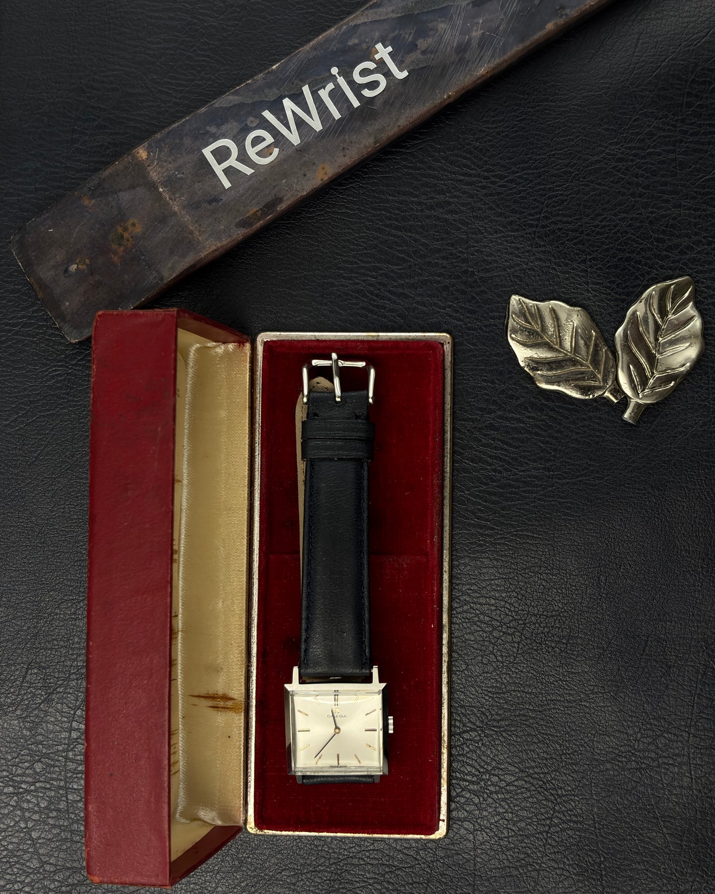 Omega Dress Watch with Original Vintage Box