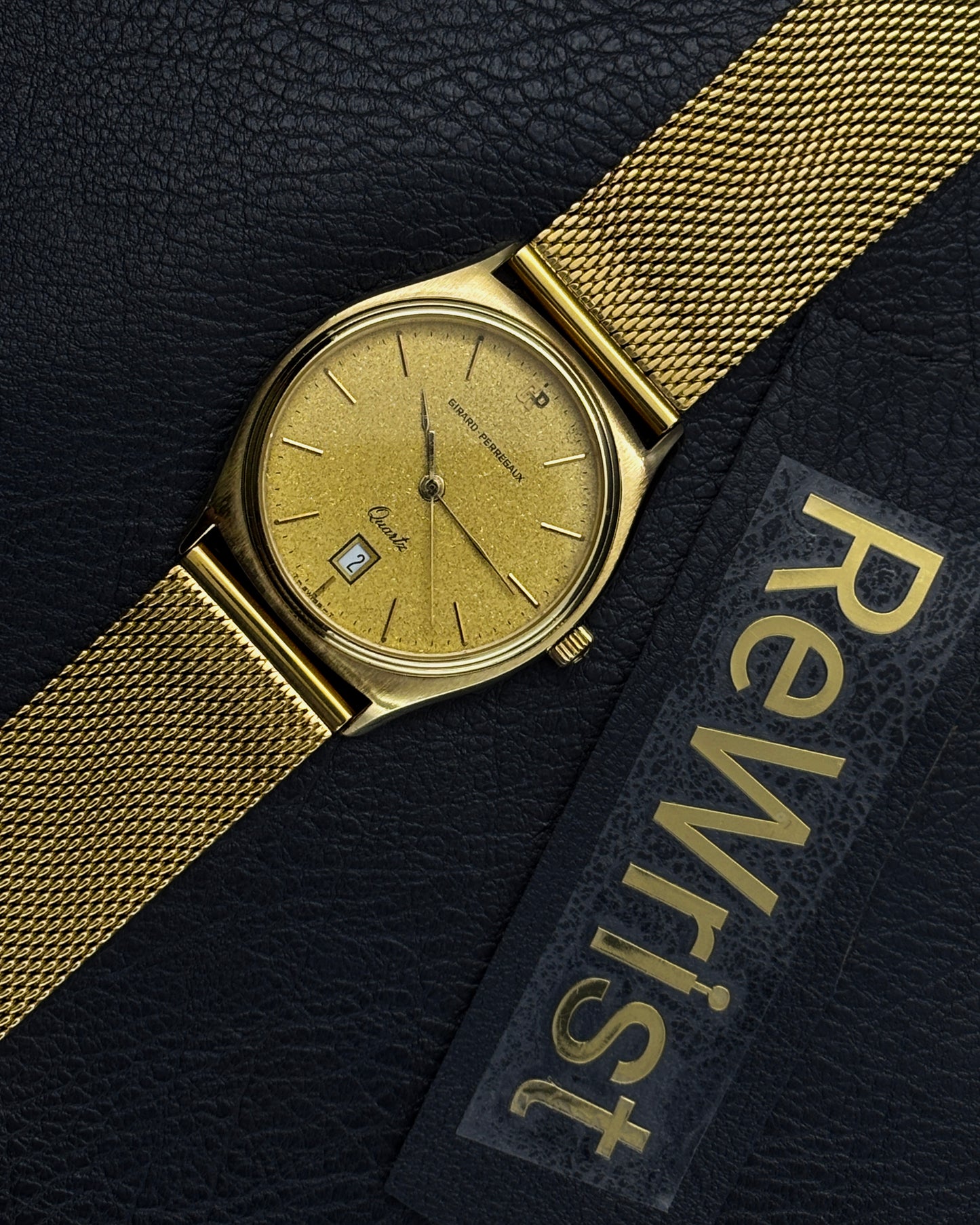 Girard-Perregaux Quartz Watch | 20-Micron Gold-Plated