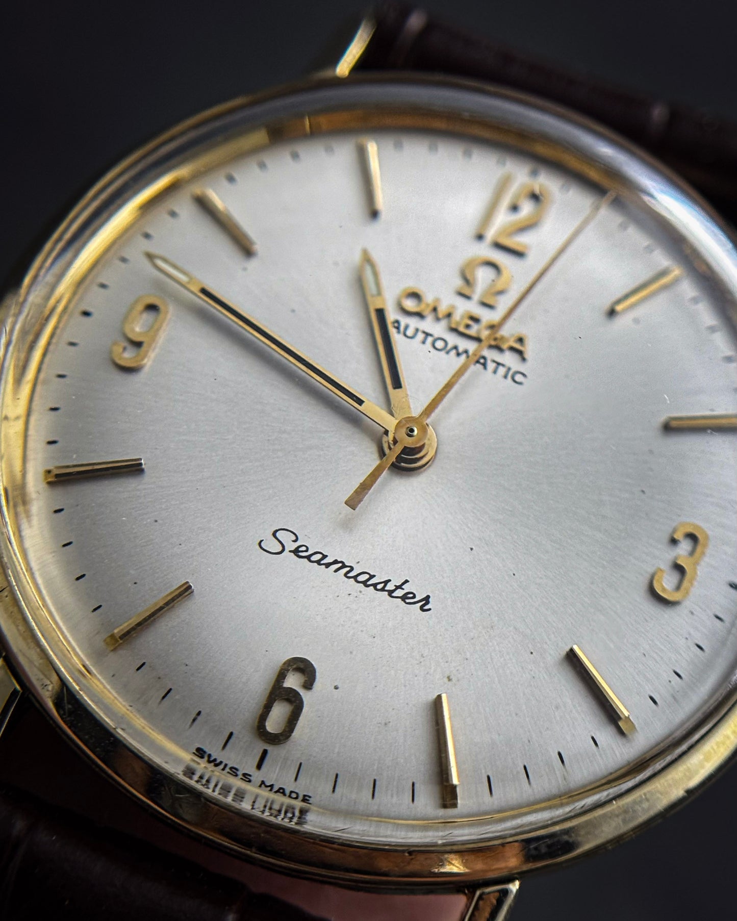 Omega Seamaster (Pre-DeVille) 166.020 | 14K Full Gold