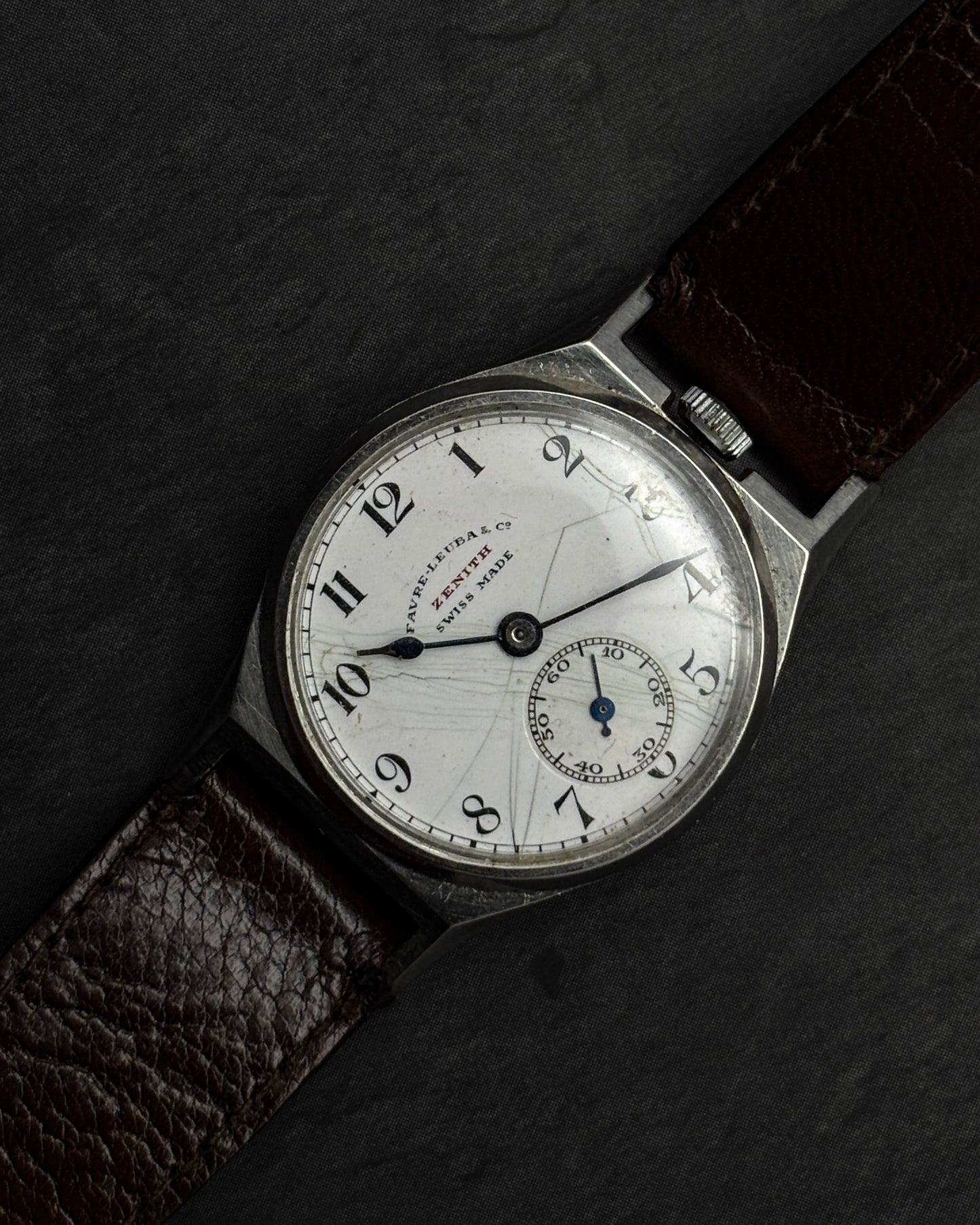 Zenith Favre-Leuba & Co. - 1930s Motorcycle Racing Watch