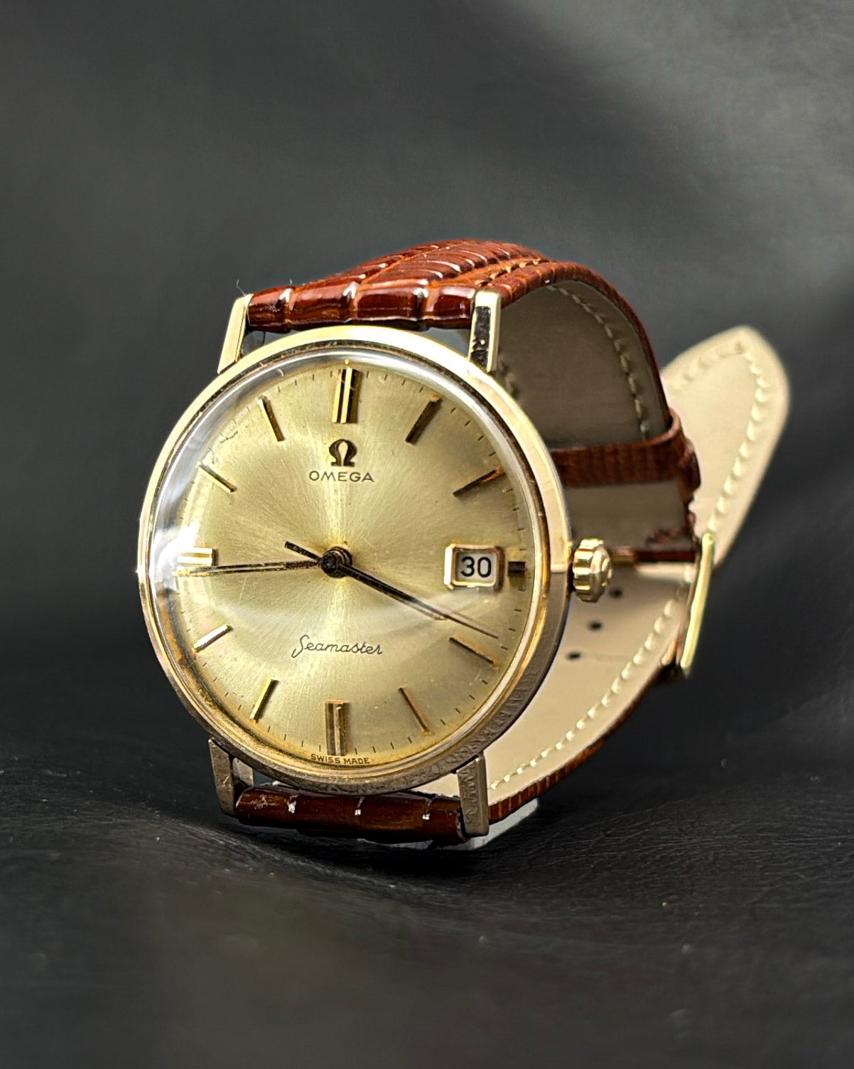 Omega Seamaster Rare Pink Gold Cap