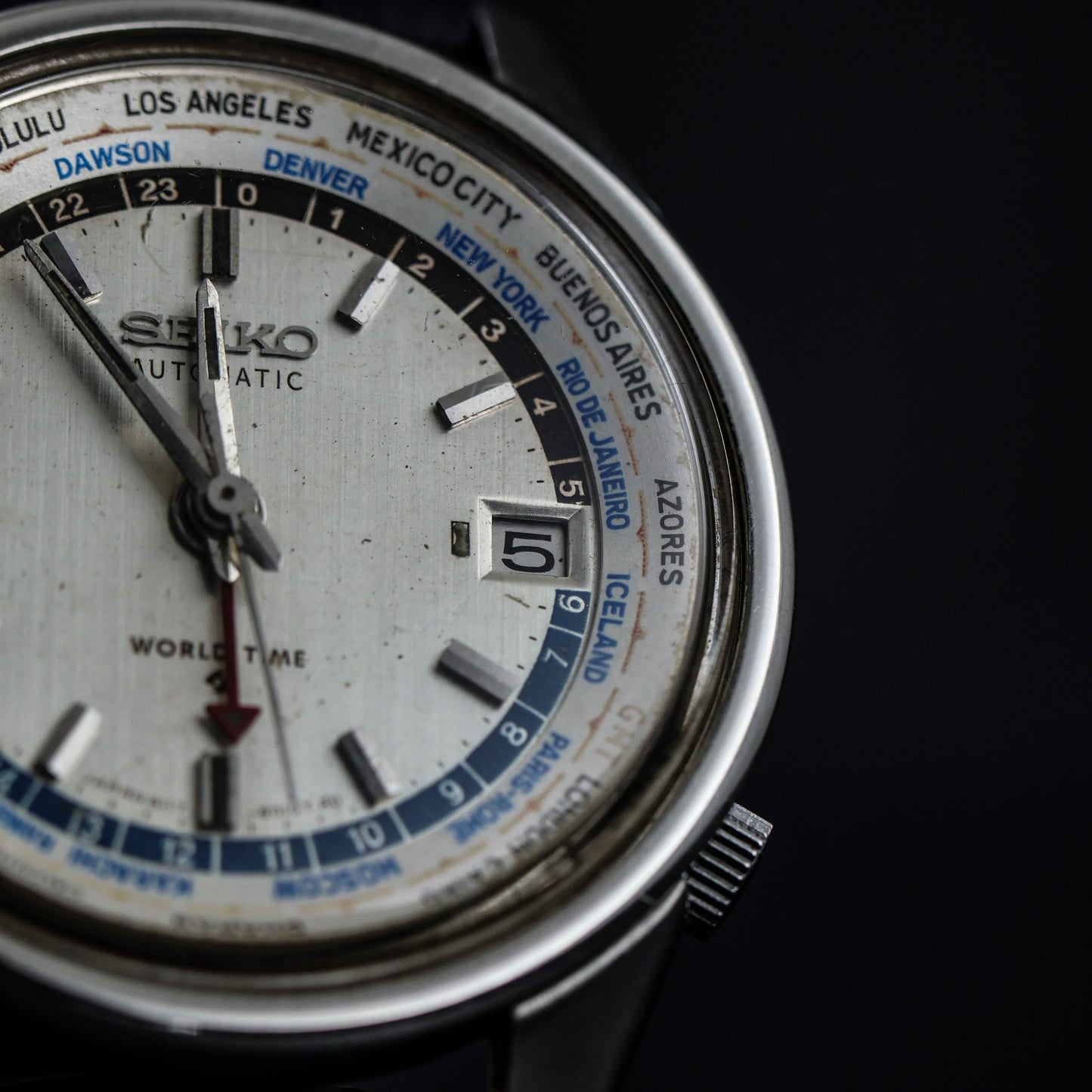 Seiko Automatic World Time