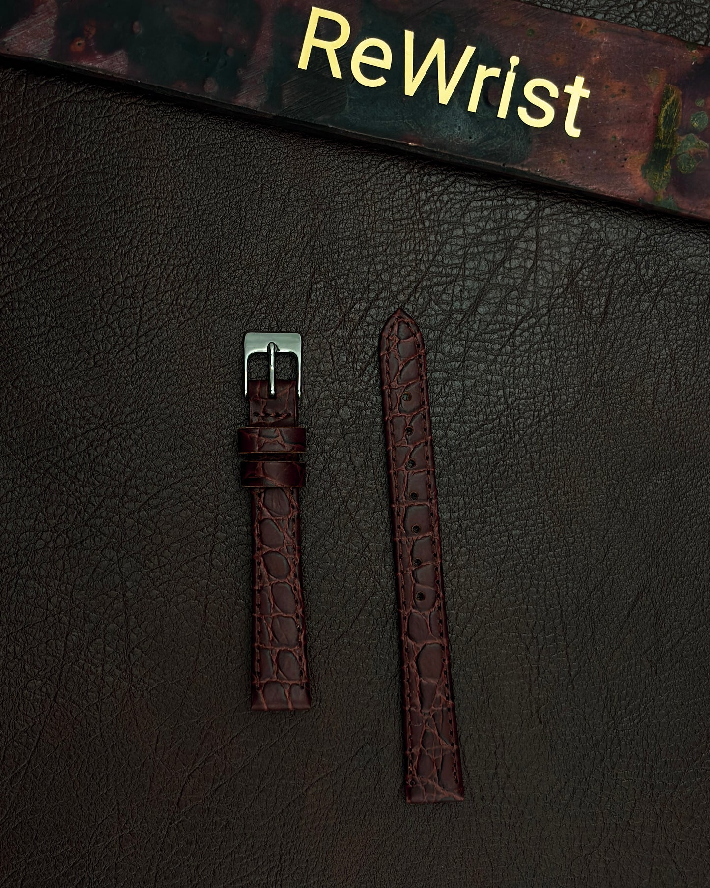 Italian Leather Strap - Brown