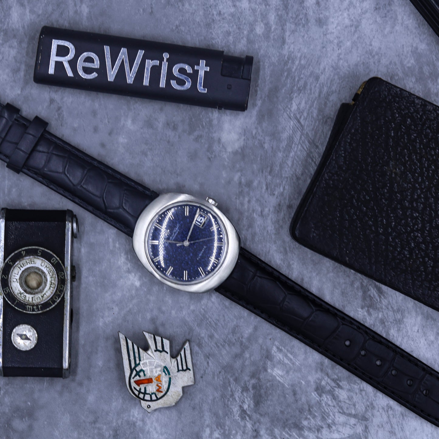 IWC  Blue Aventurine Dial