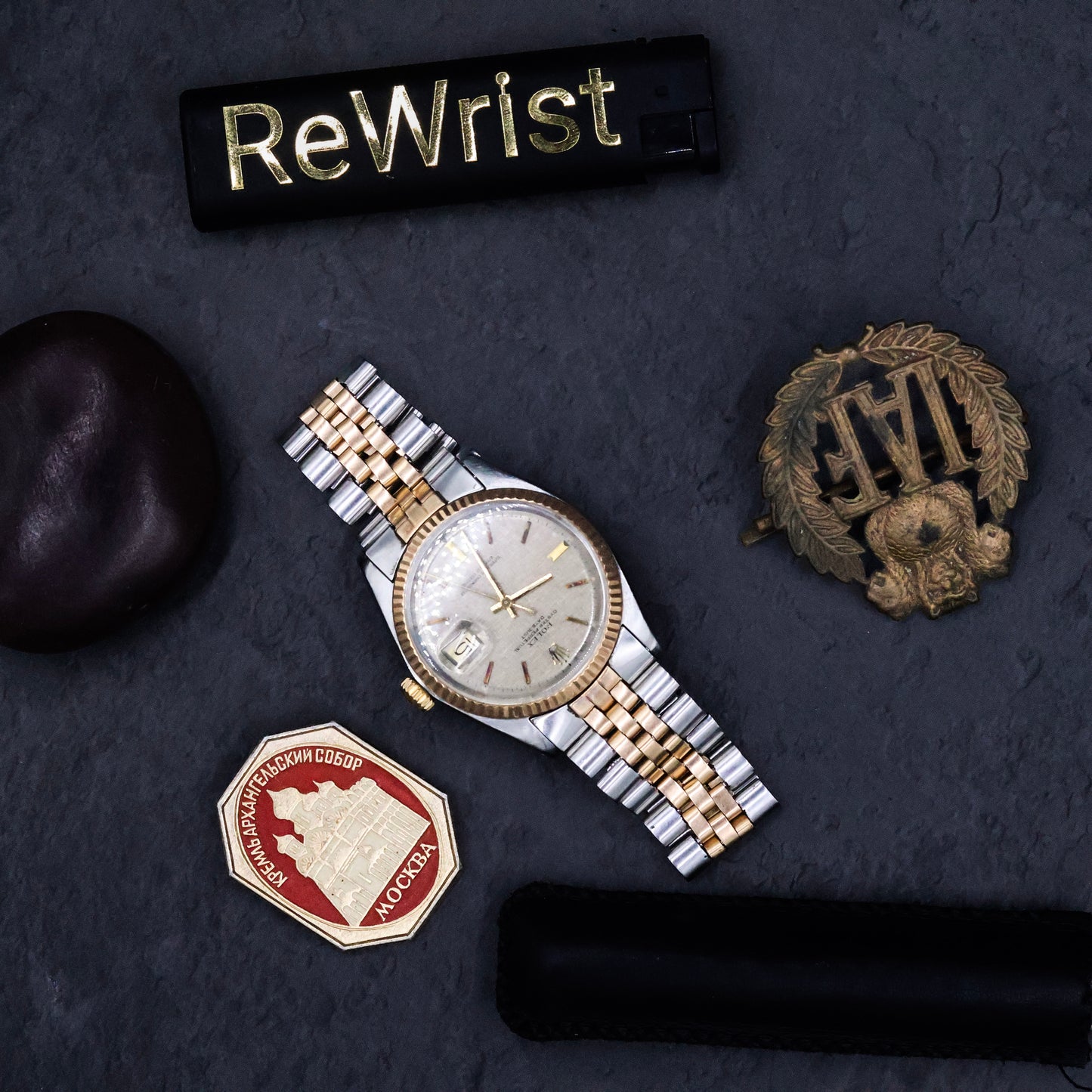 Rolex Datejust Grey Linen Dial