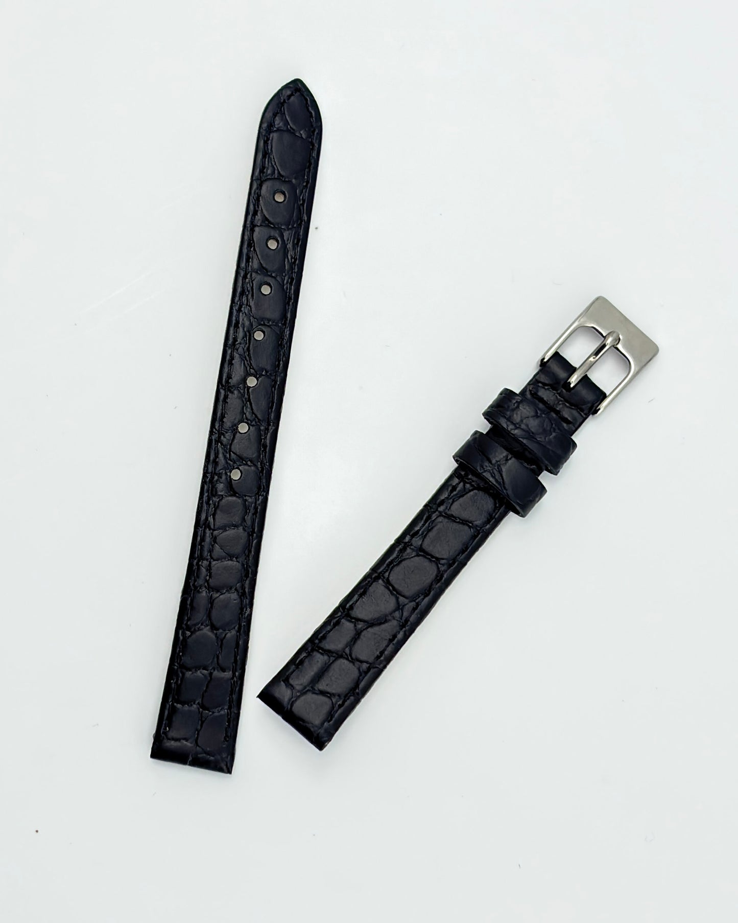 Italian Leather Strap - Black