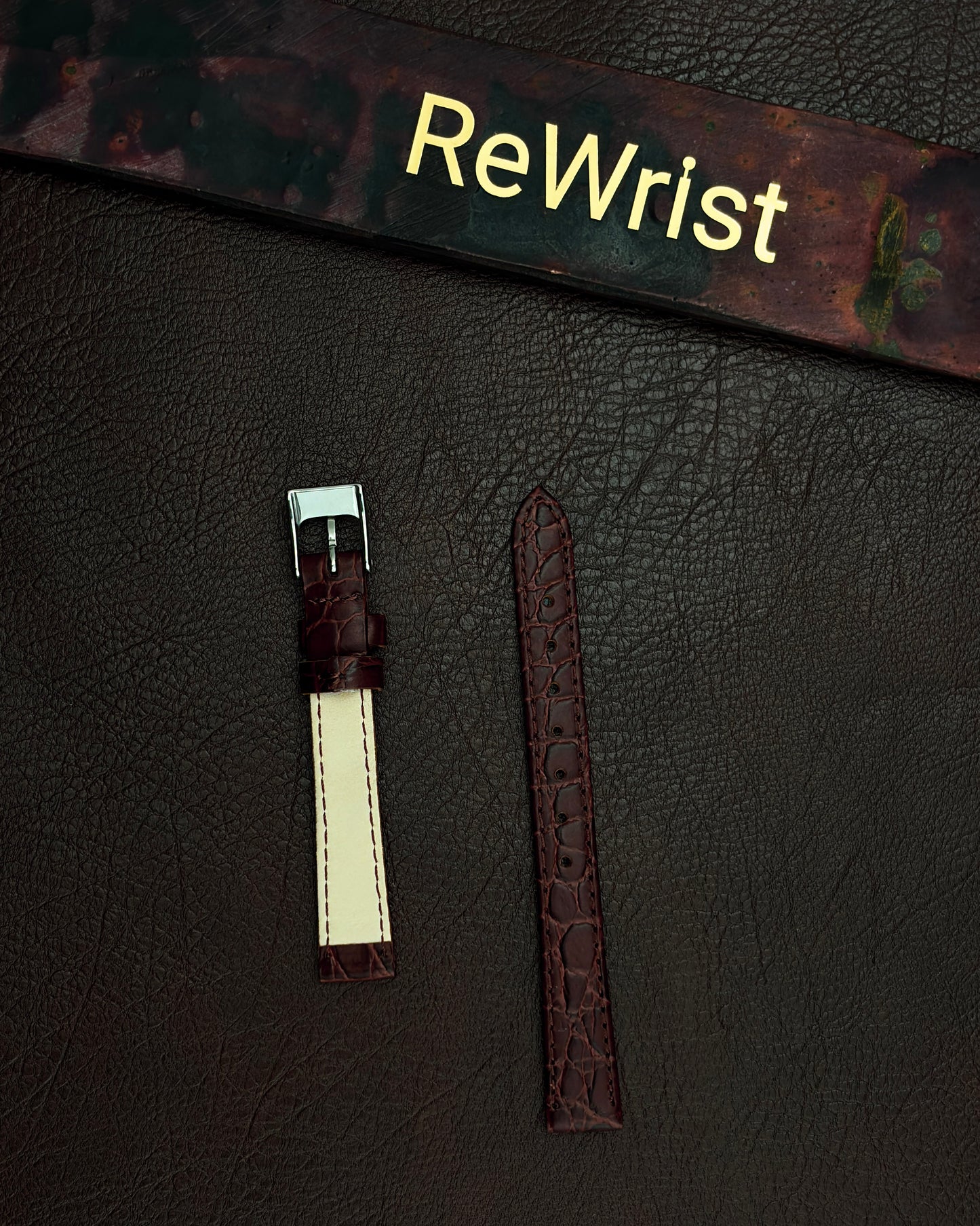 Italian Leather Strap - Brown