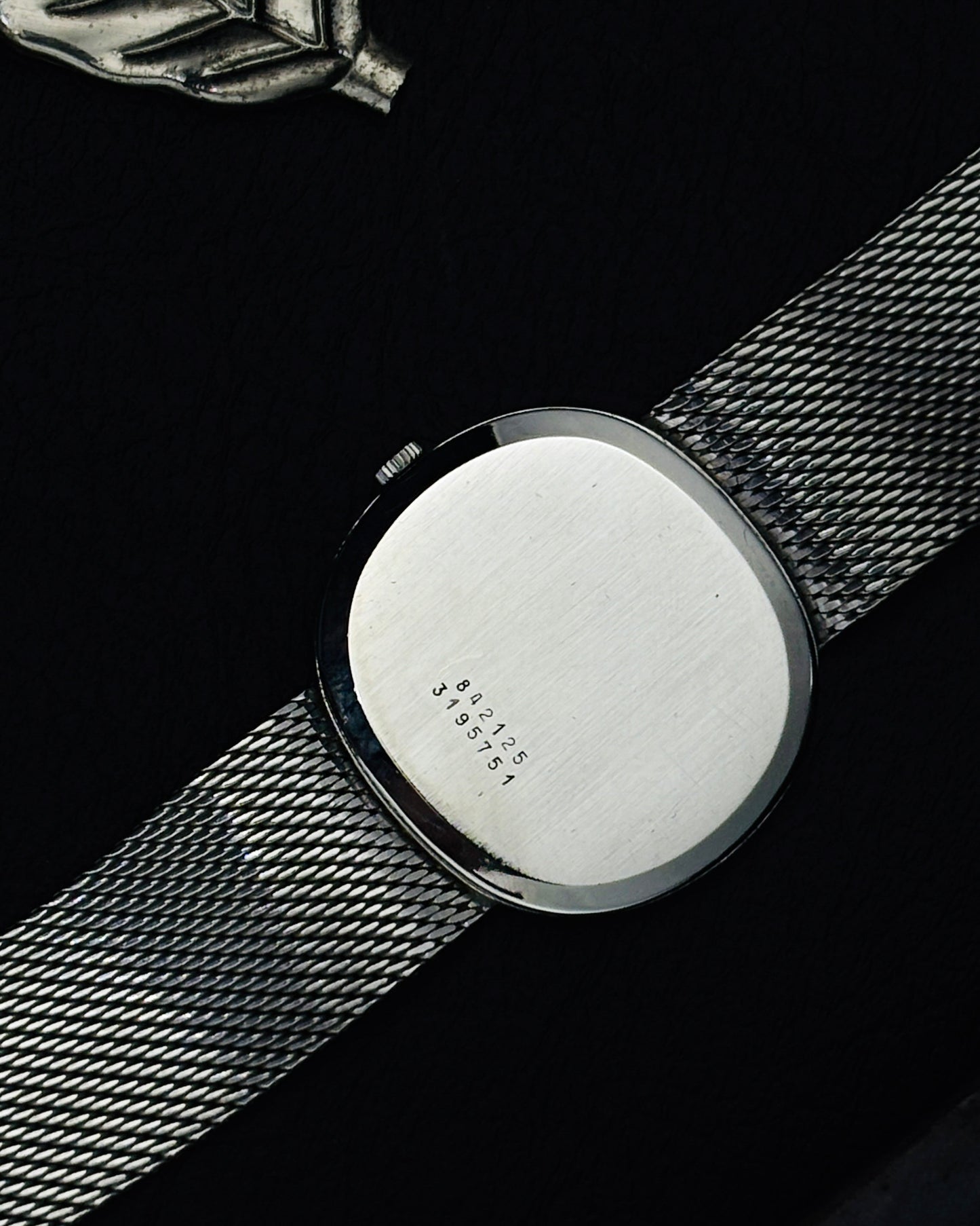 Universal Genève Sigma Matte Silver Ellipse