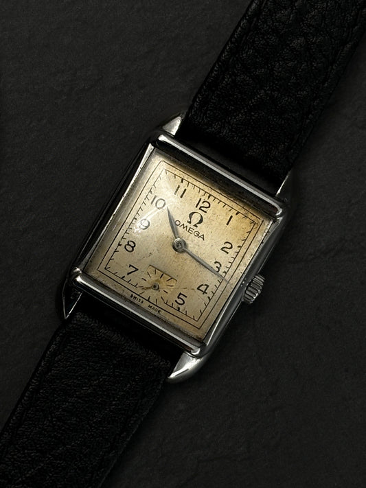 Omega Tank Watch | Vintage 1930s | Subsecond