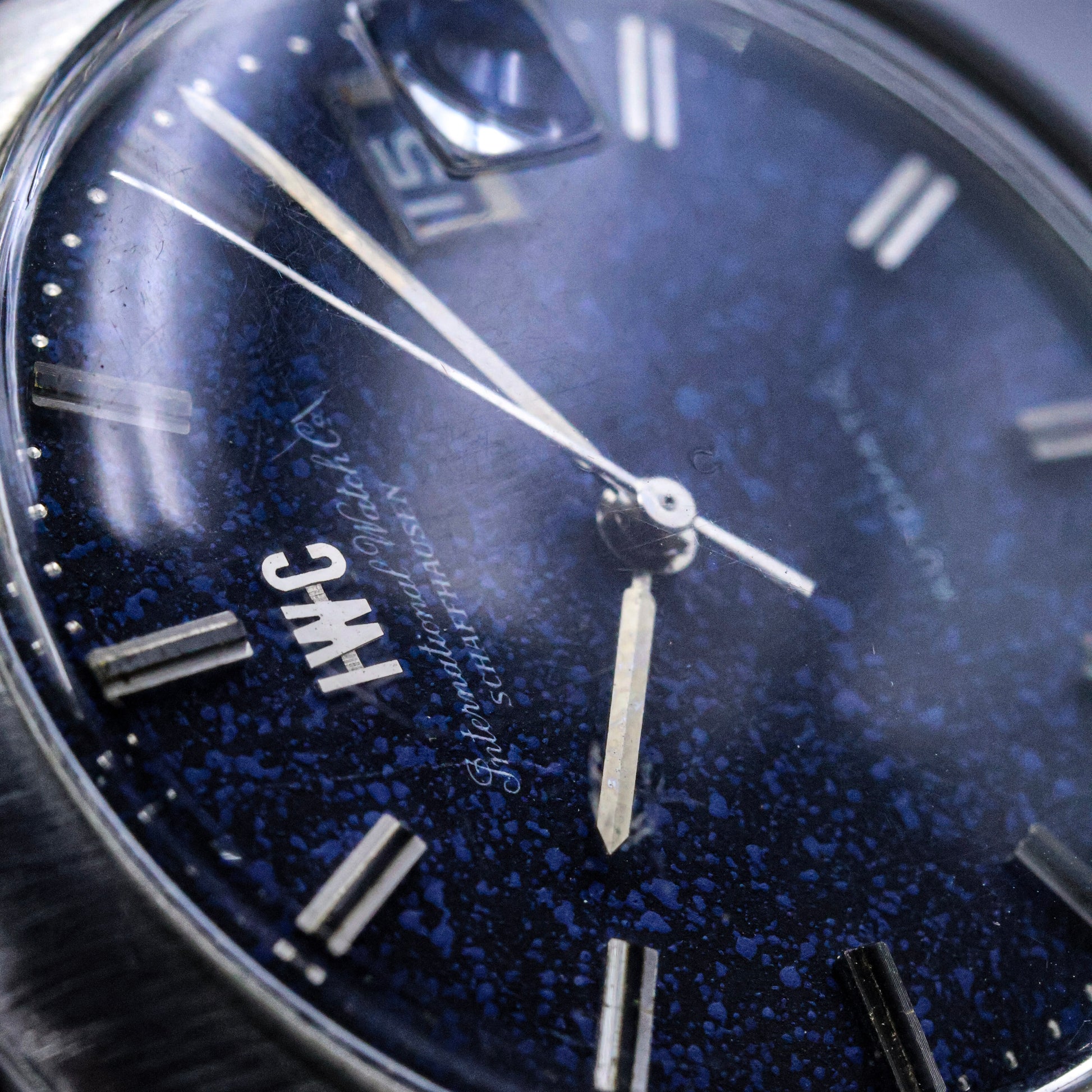 IWC  Blue Aventurine Dial