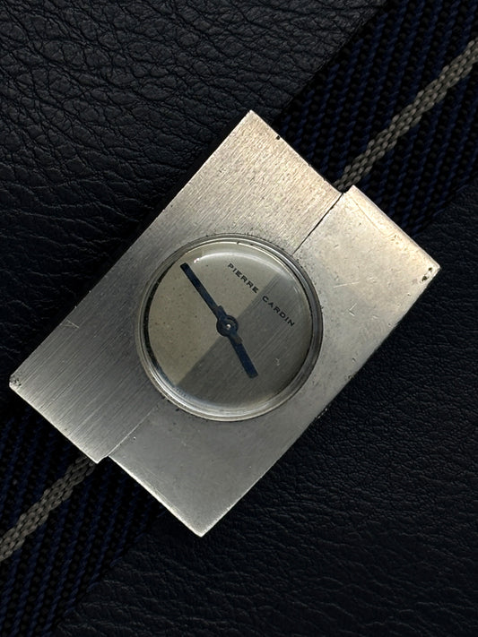 Pierre Cardin 1971 by Jaeger-LeCoultre PC 115 Op-Art Wristwatch