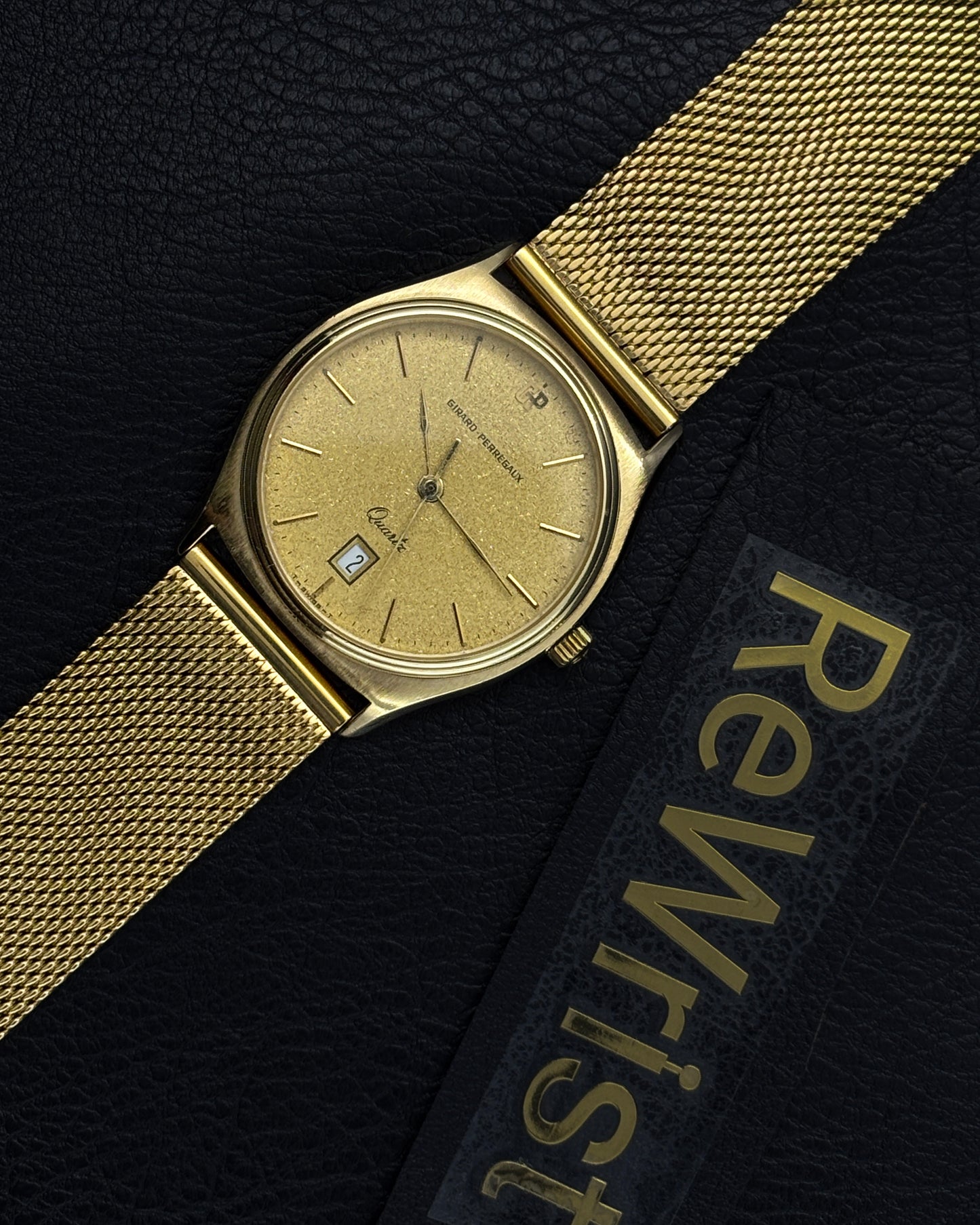 Girard-Perregaux Quartz Watch | 20-Micron Gold-Plated