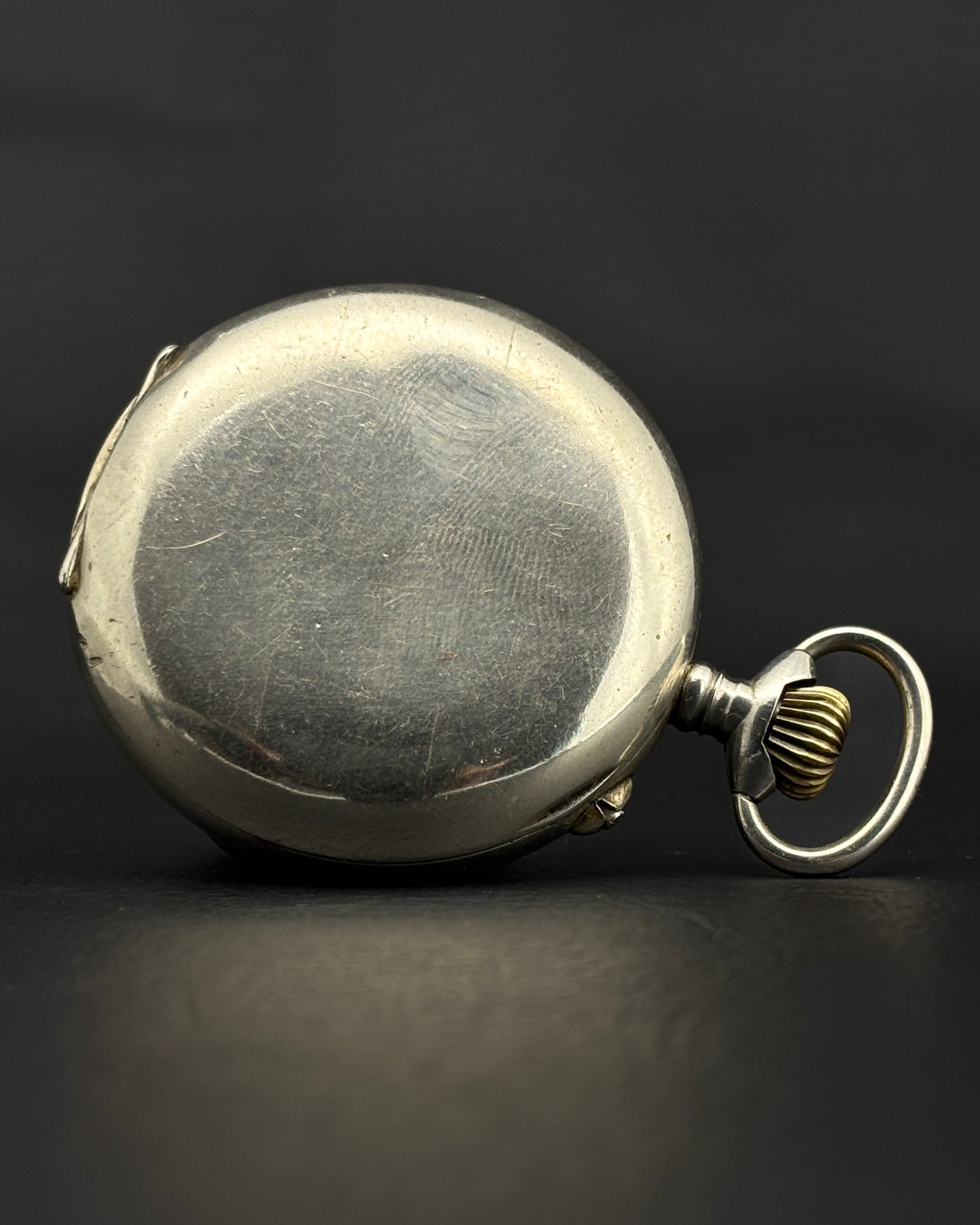 Antique Silver Swiss Lever Hebdomas style Pocket Watch | 8-Day Movement