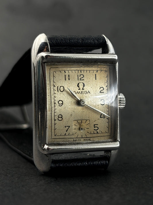 Omega Tank Watch | Vintage 1930s | Subsecond