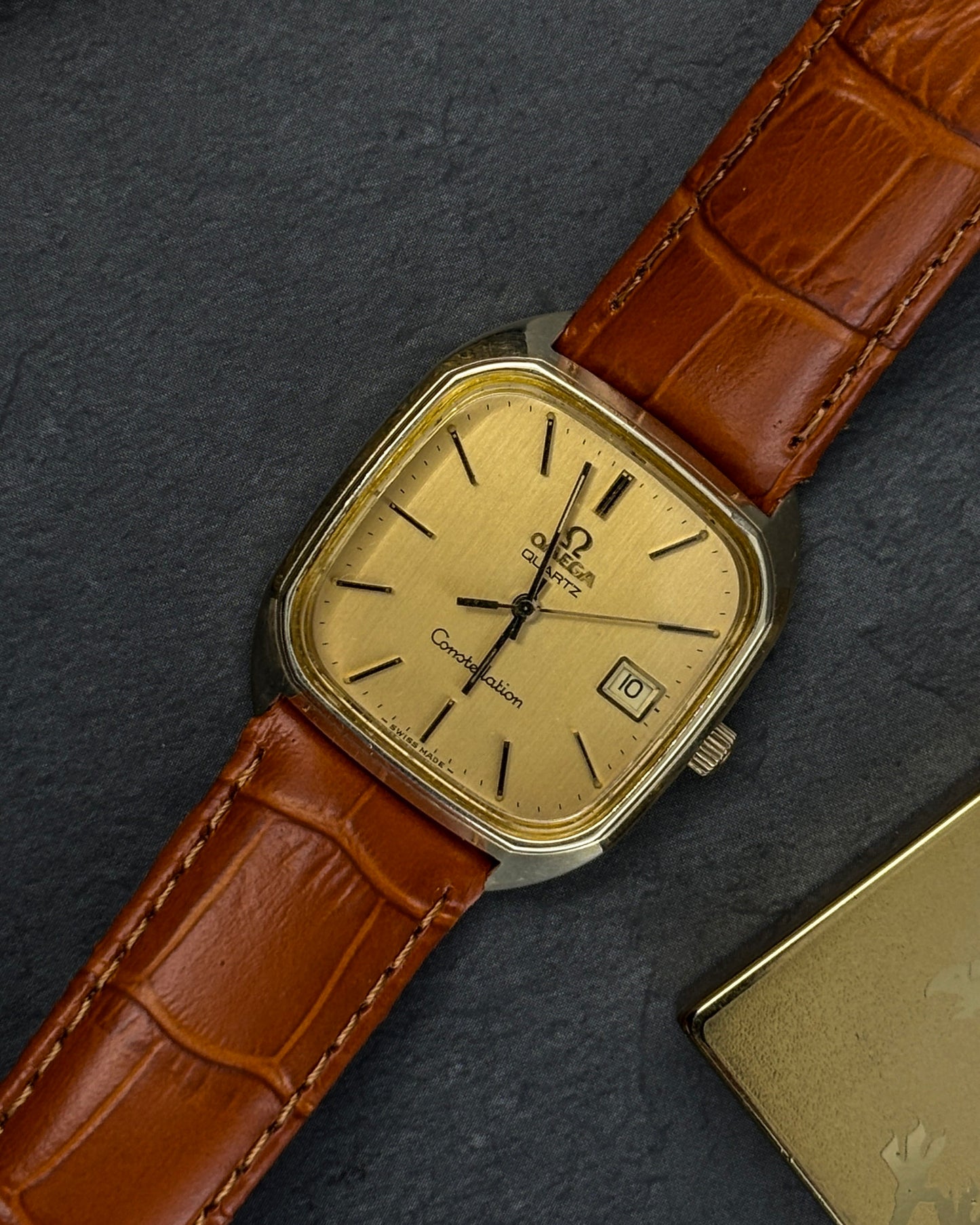 Omega Constellation Quartz Men’s 10k Gold