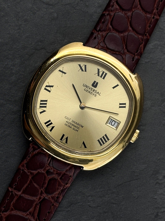 Universal Geneve Gilt Shadow Ultra Slim Automatic