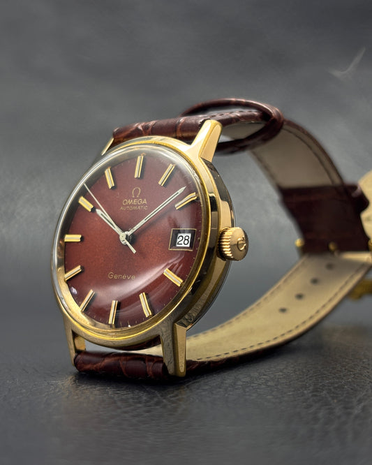 Omega Genève Automatic | Rare Burgundy Dial