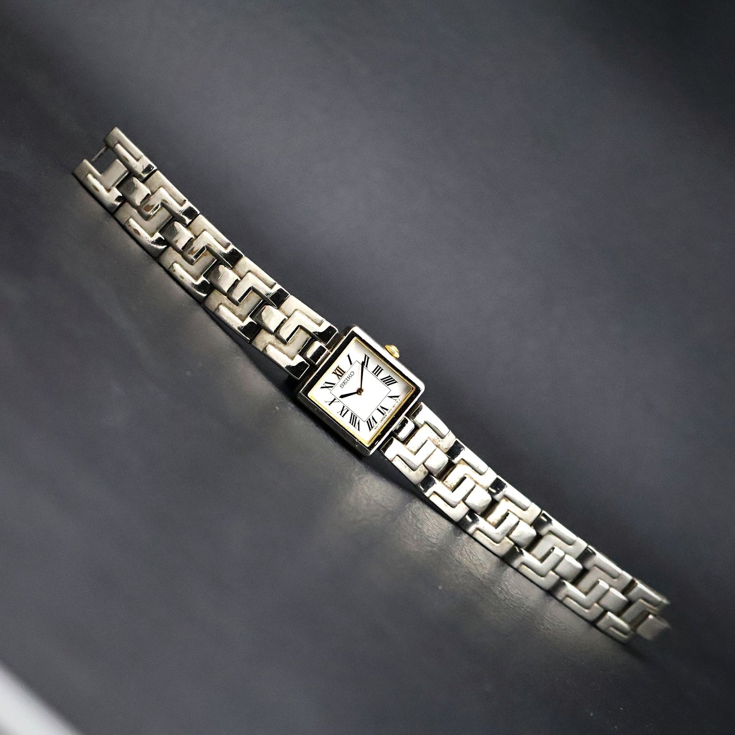 Seiko Two-Tone Square Roman Numeral