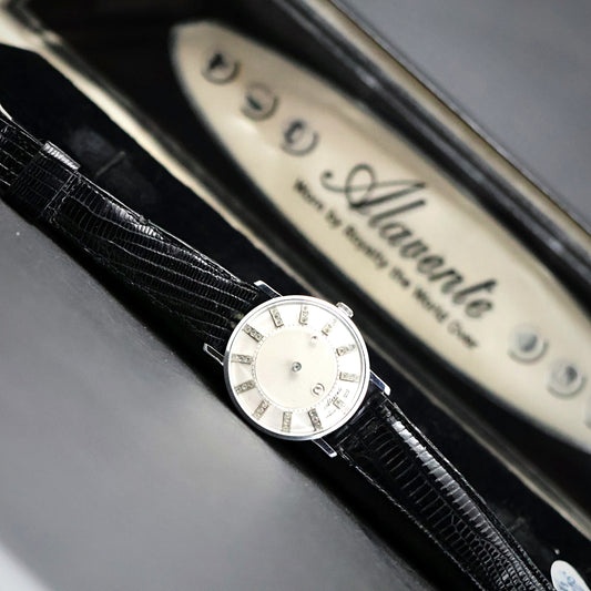 Alavente Mystery Dial Diamond Dress Watch