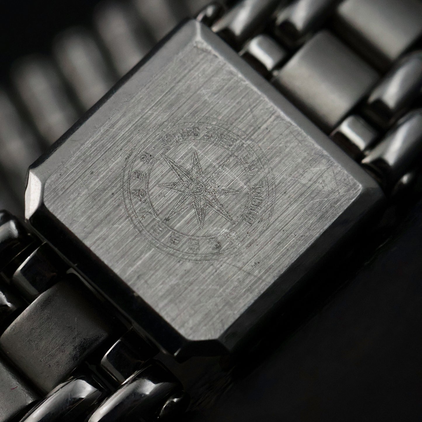 Silver Crosshatch Dial Ladies' Watch