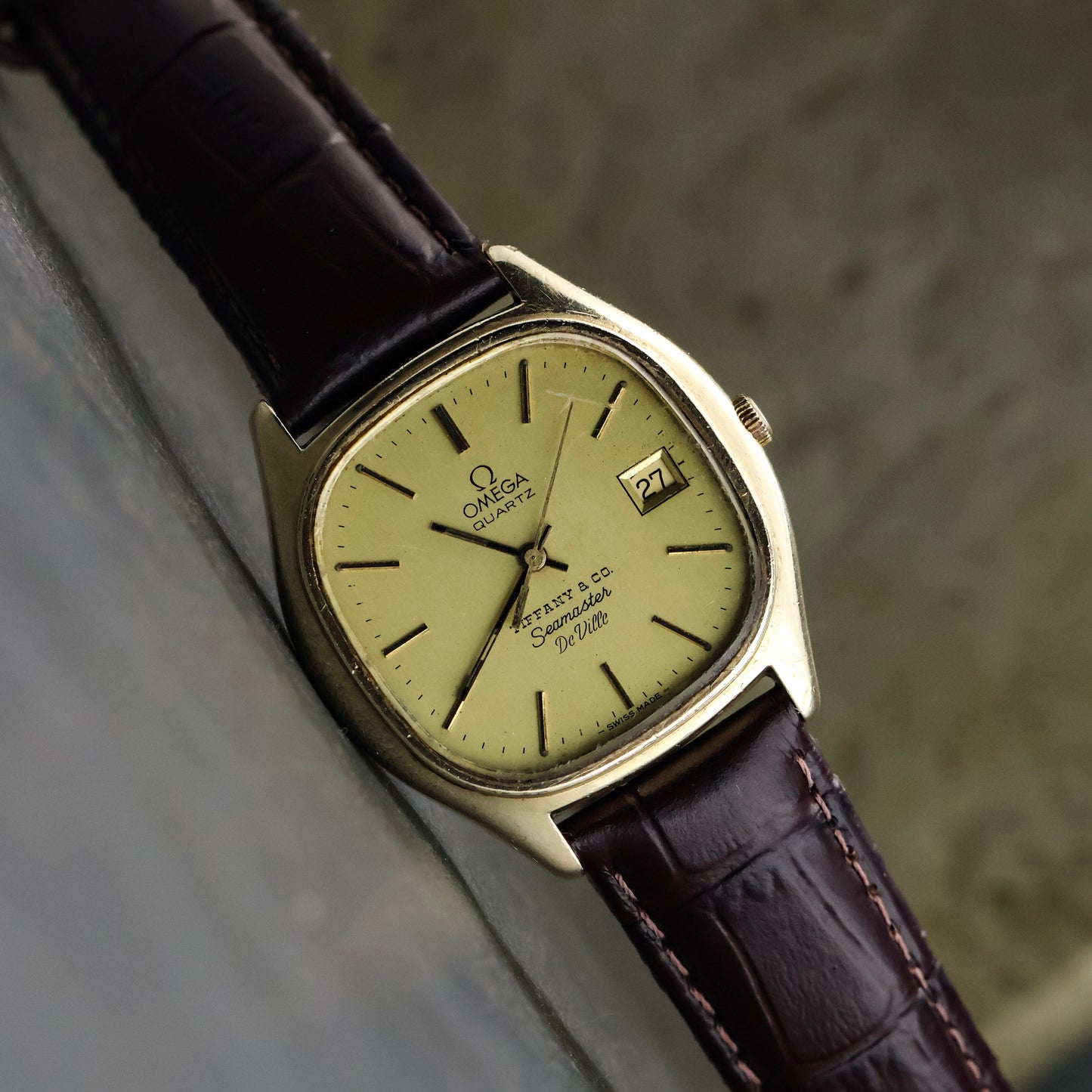 Omega Seamaster De Ville Quartz Tiffany Co