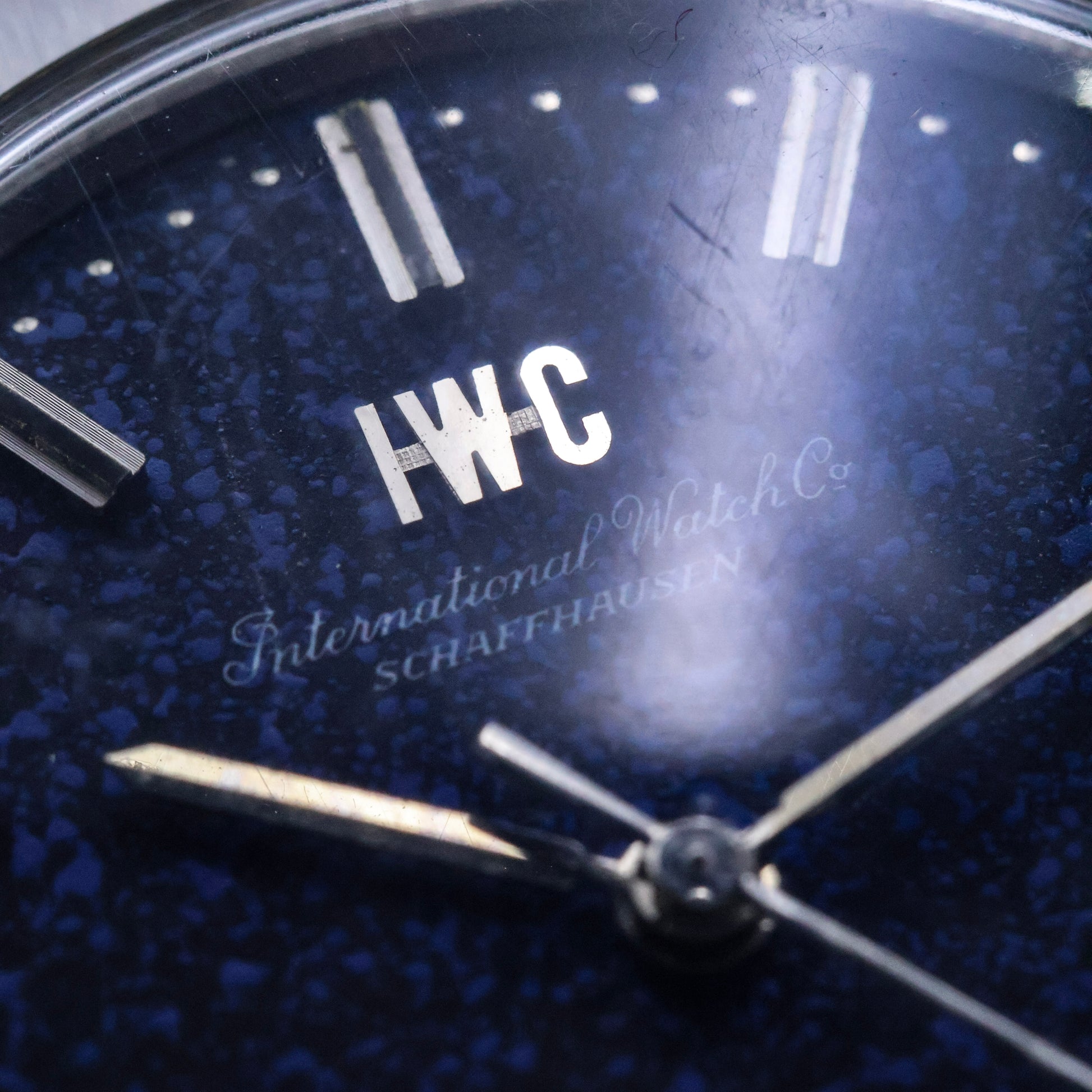 IWC  Blue Aventurine Dial