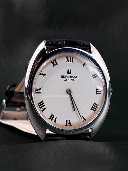 Universal Genève Ellipse - White Shadow Design
