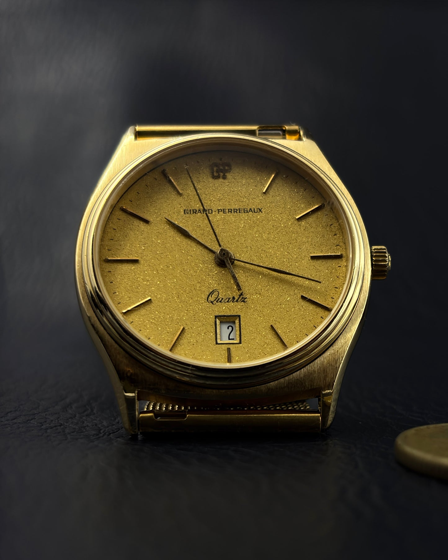 Girard-Perregaux Quartz Watch | 20-Micron Gold-Plated