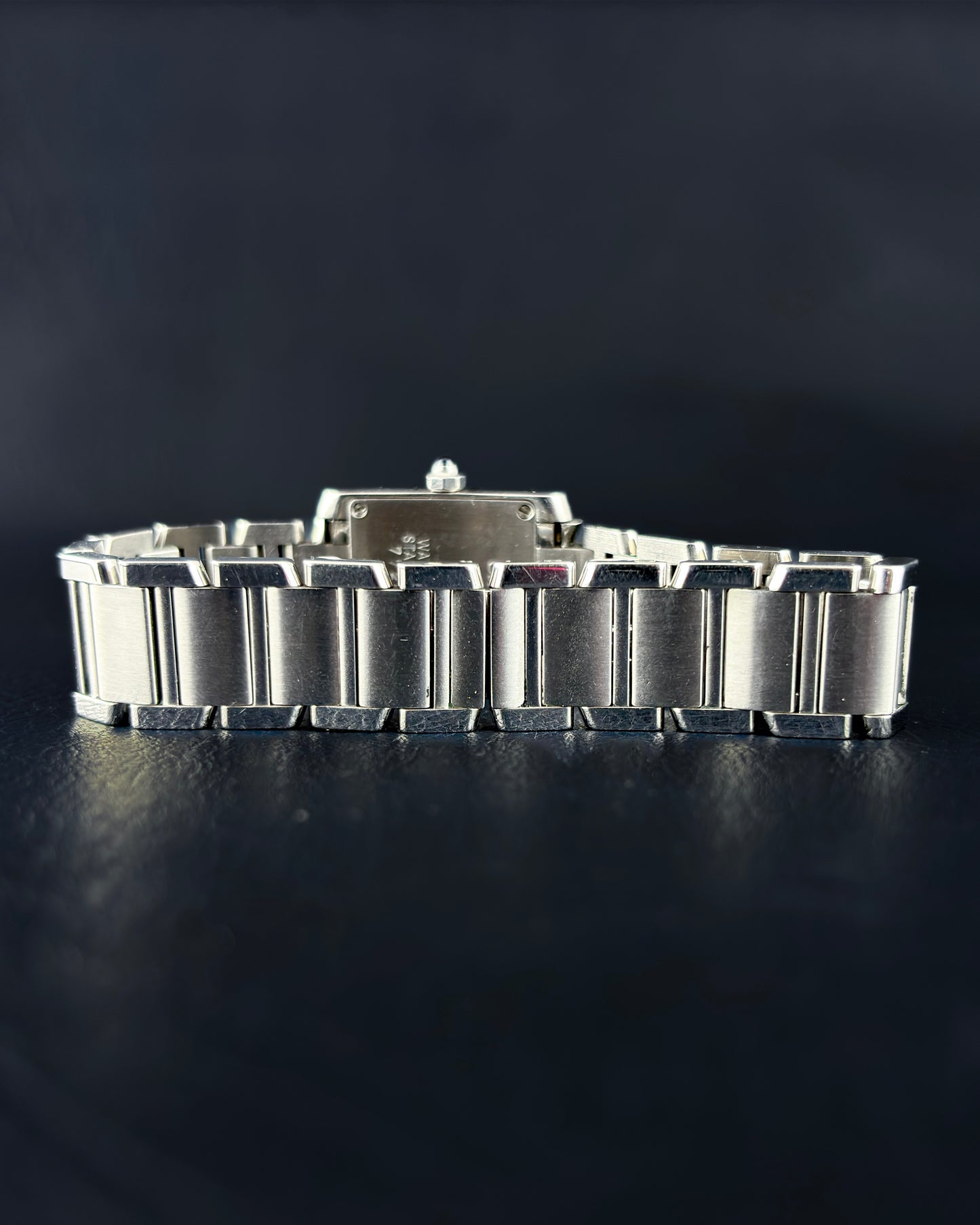 Cartier Tank Française 2384 | Full Stainless Steel | Original Vintage Box Included