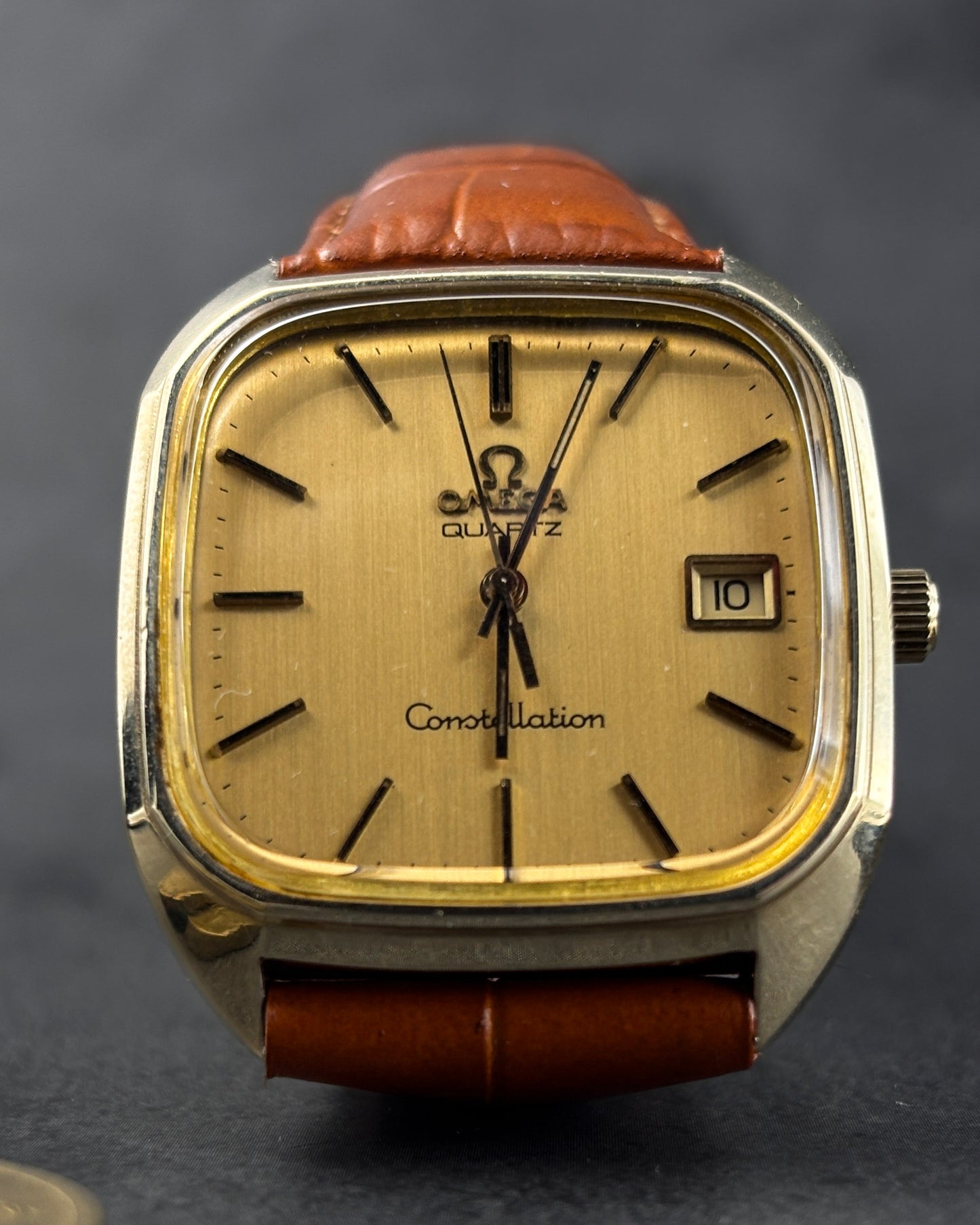 Omega Constellation Quartz Men’s 10k Gold