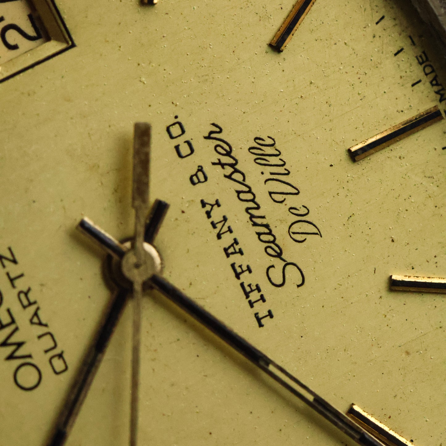 Omega Seamaster De Ville Quartz Tiffany Co