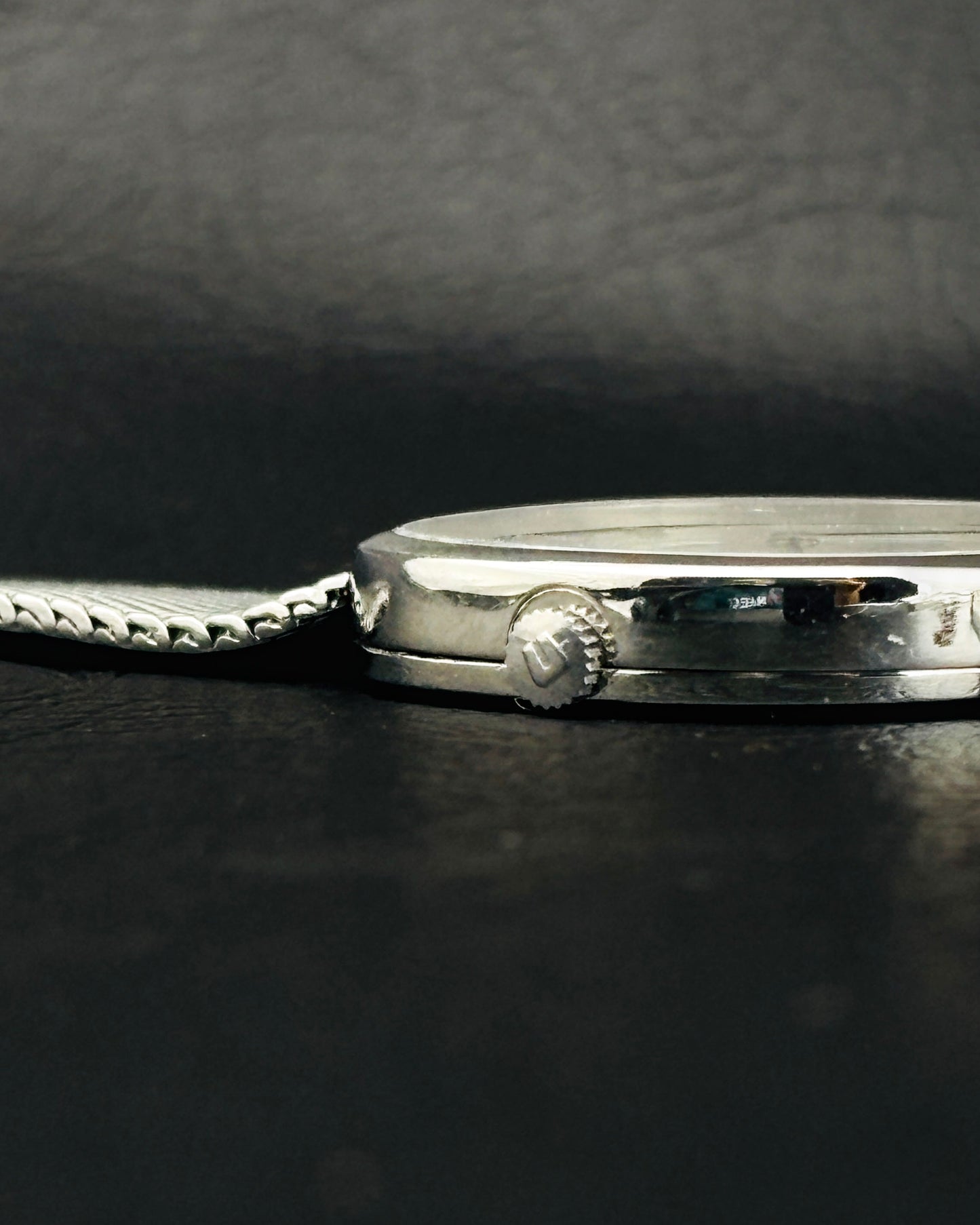Universal Genève Sigma Matte Silver Ellipse